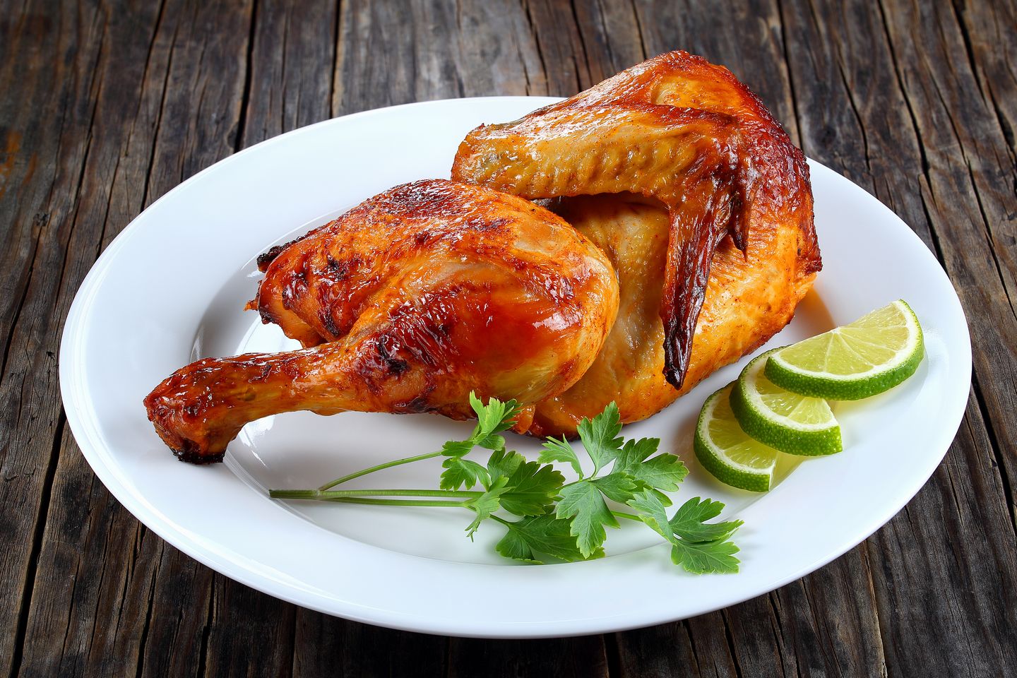 Half Grilled Chicken