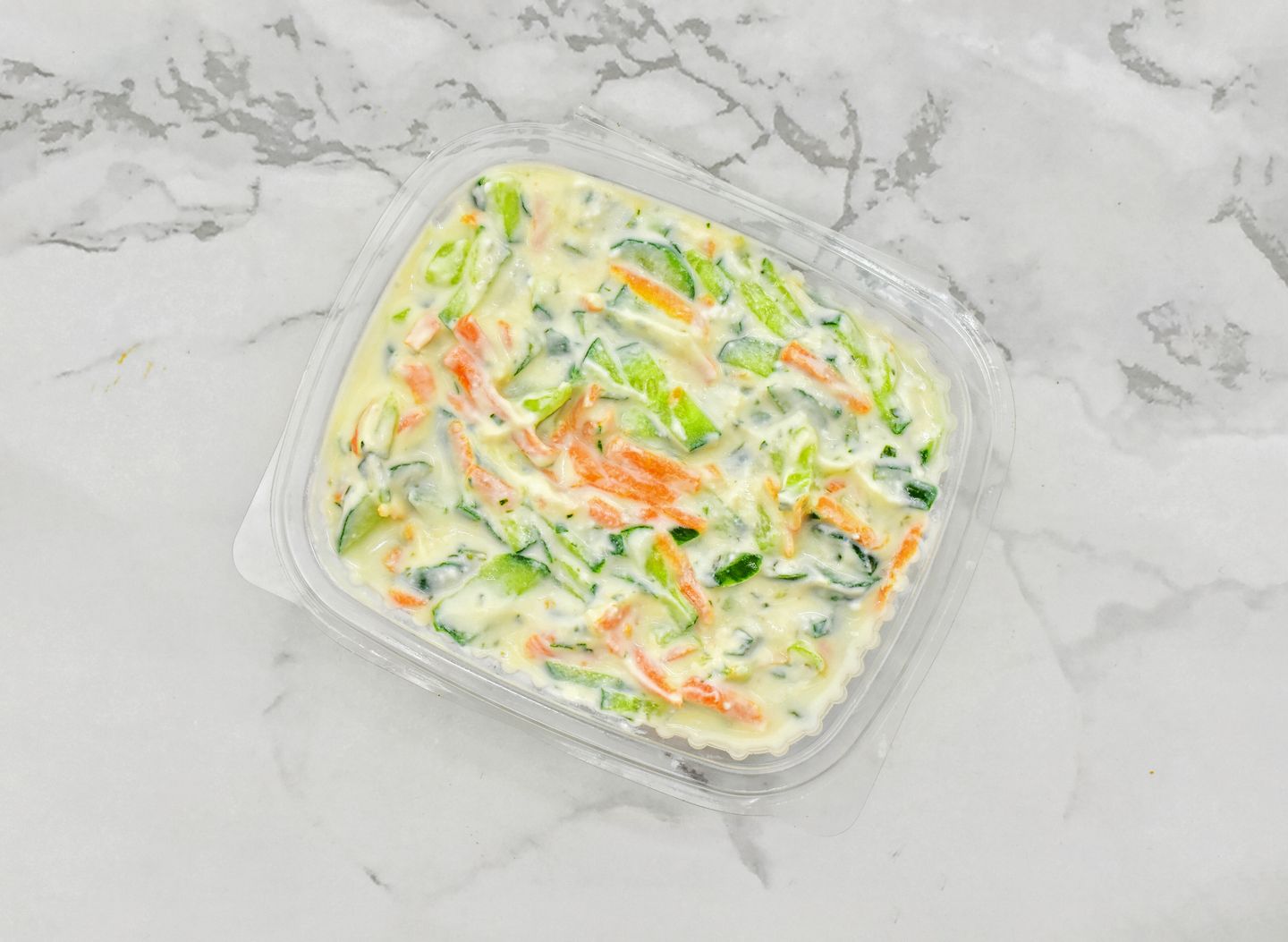 Cucumber With Laban Salad