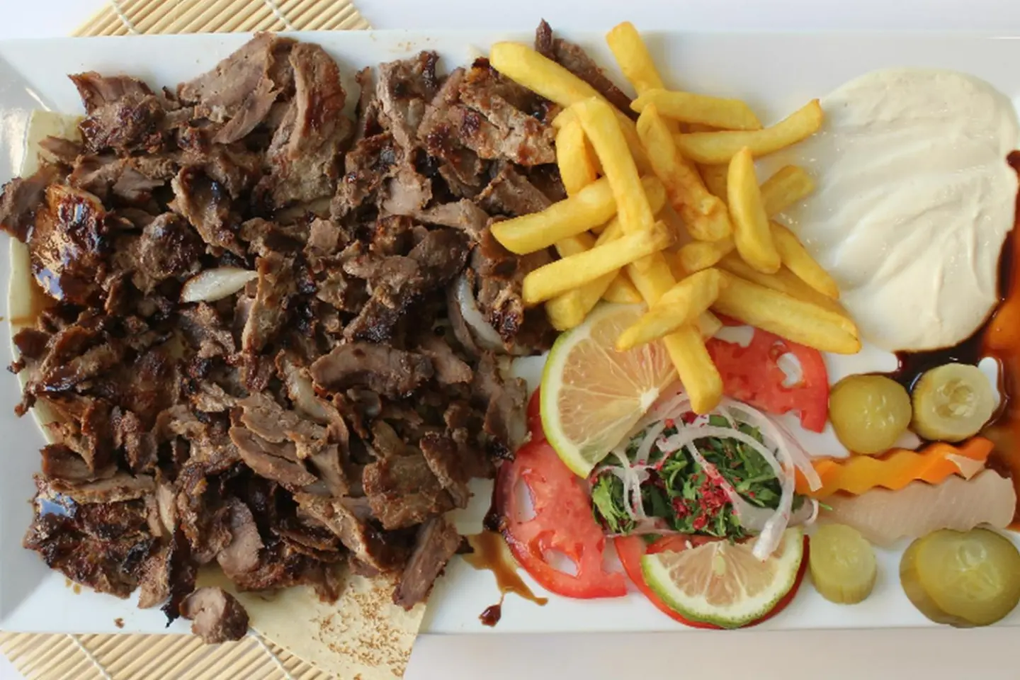Meat Shawarma Plate