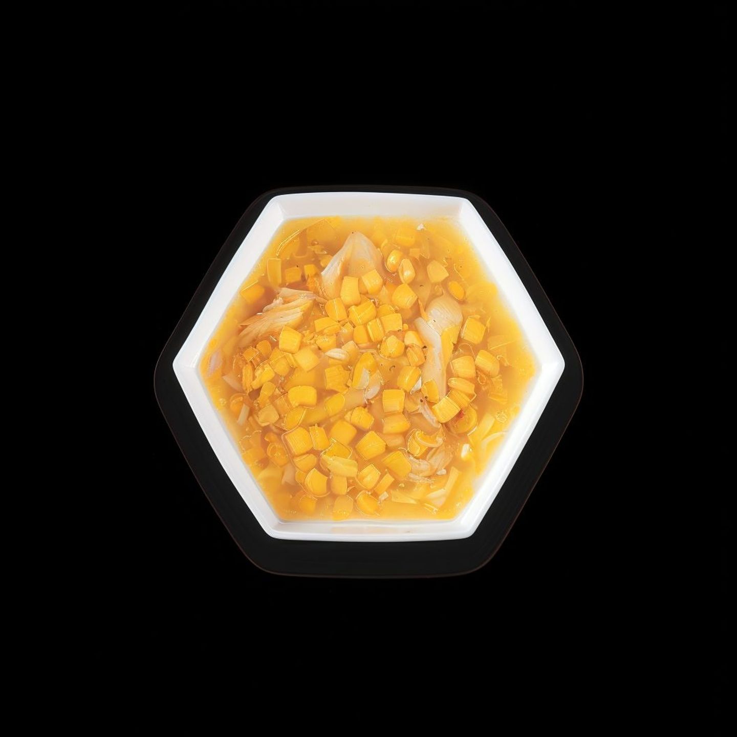شوربة الدجاج بالذرة