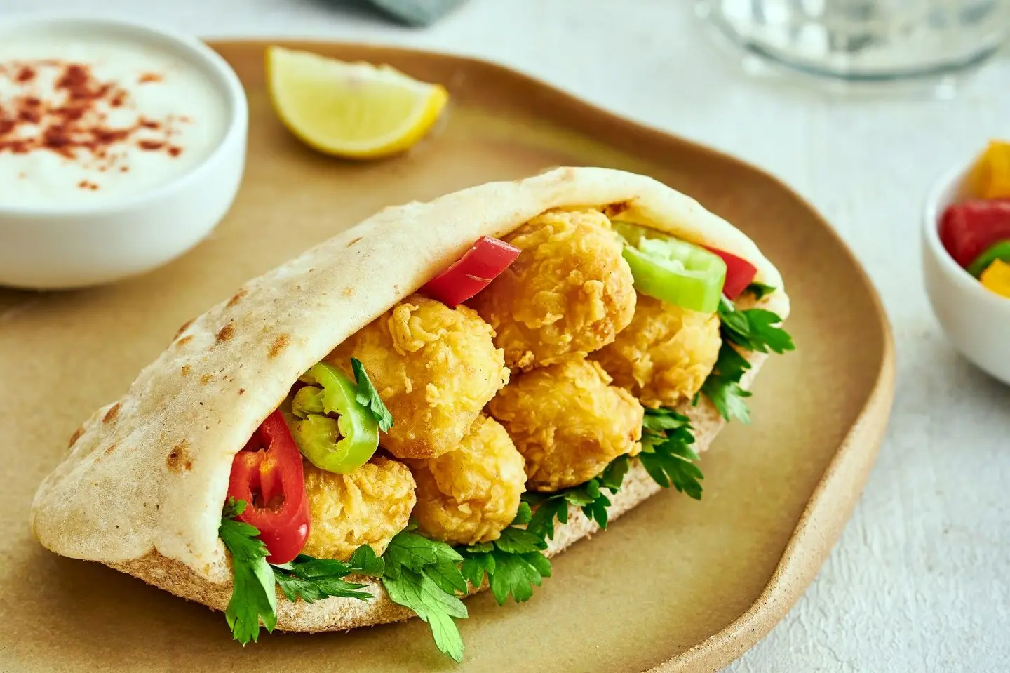 Fried Shrimp Sandwitch