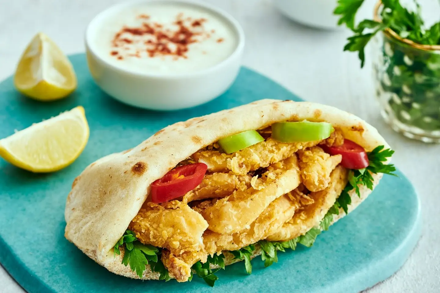 Fried Squid Sandwitch