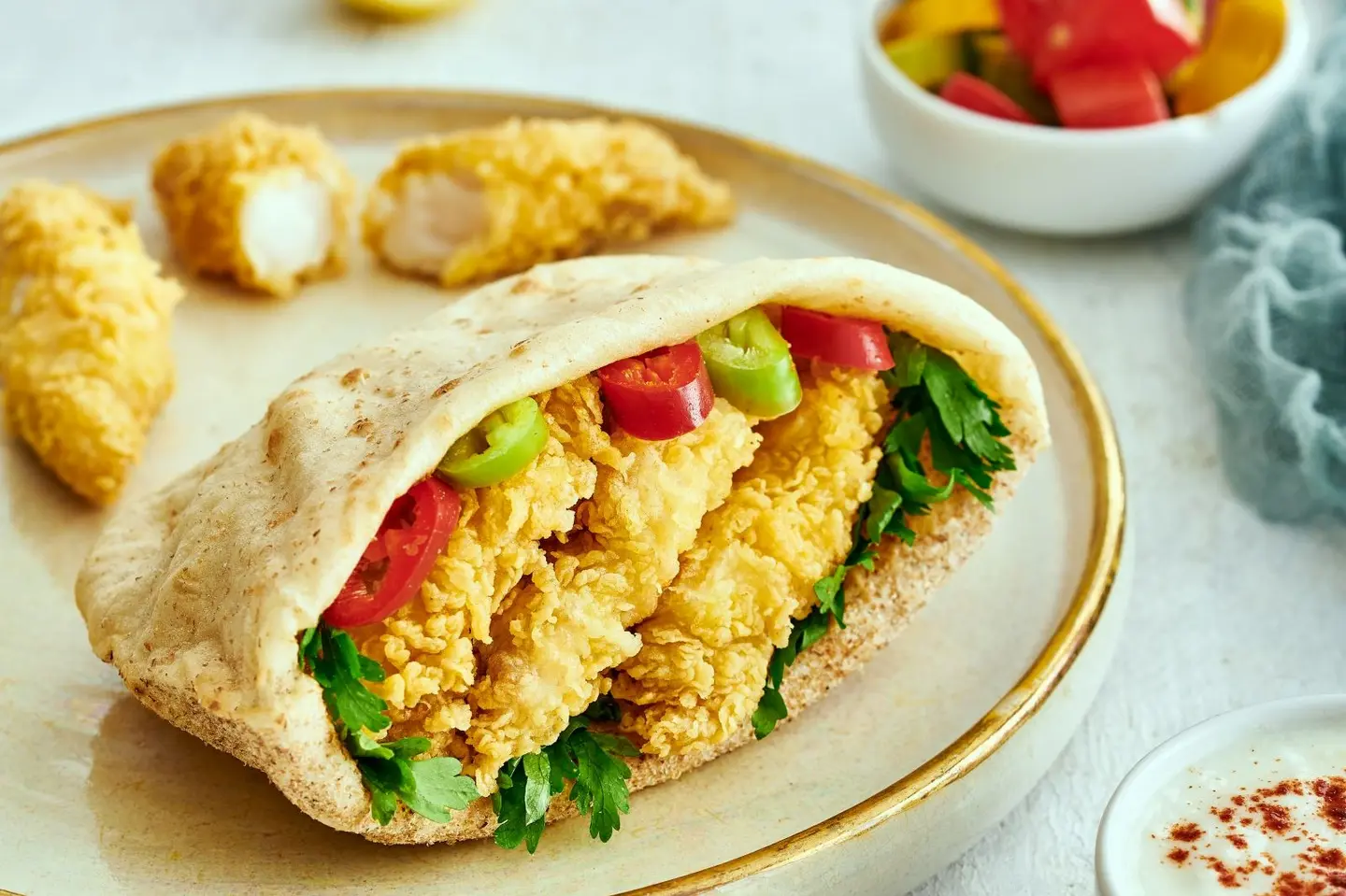 Fried Fish Fillet Sandwitch