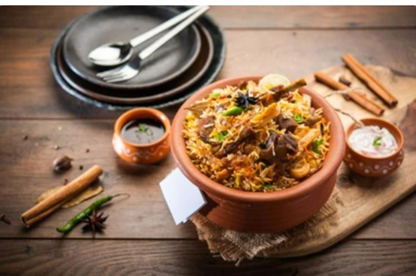 Dum Matka Mutton Biryani + Pepsi Free