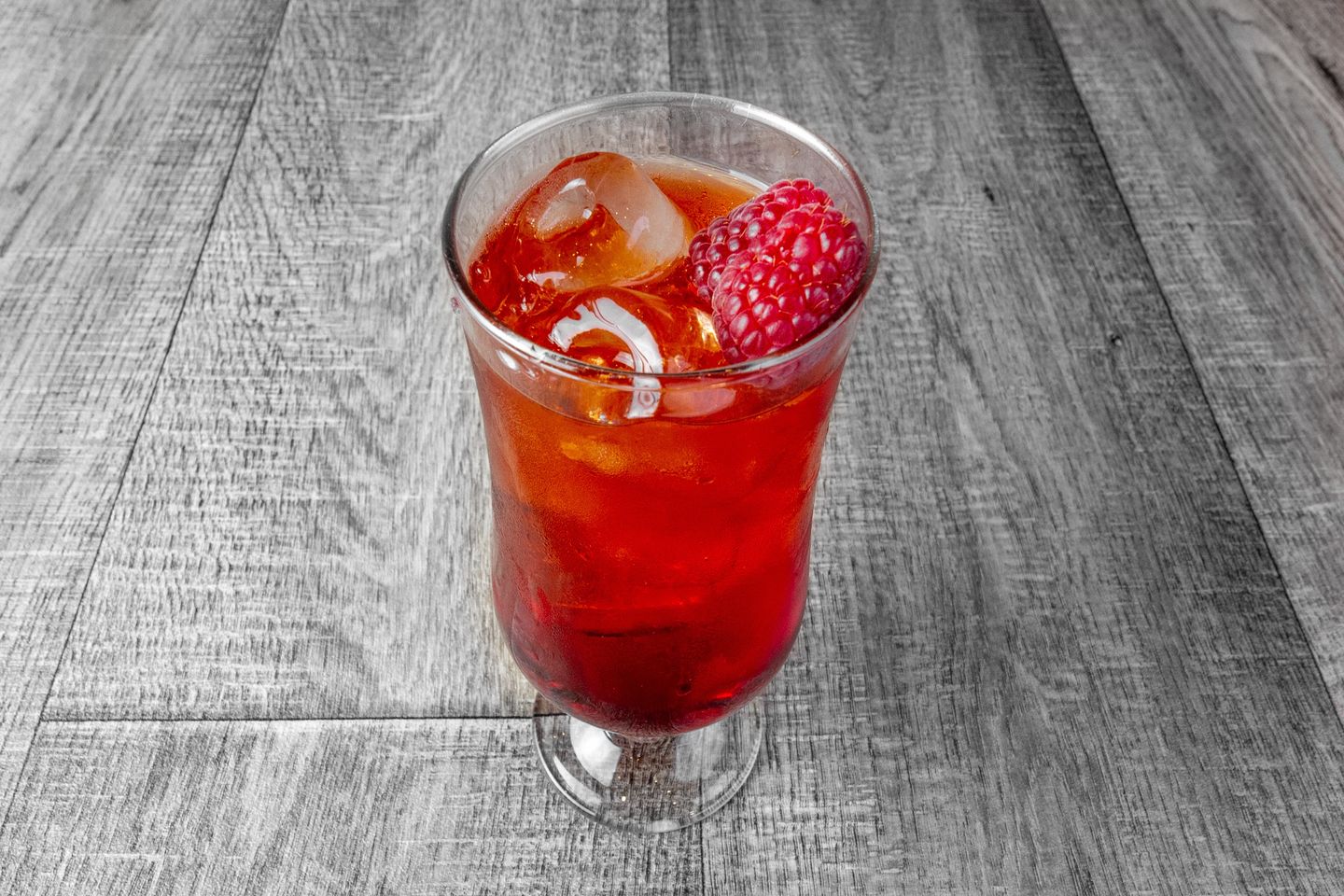 Italian Soda With Red Berry