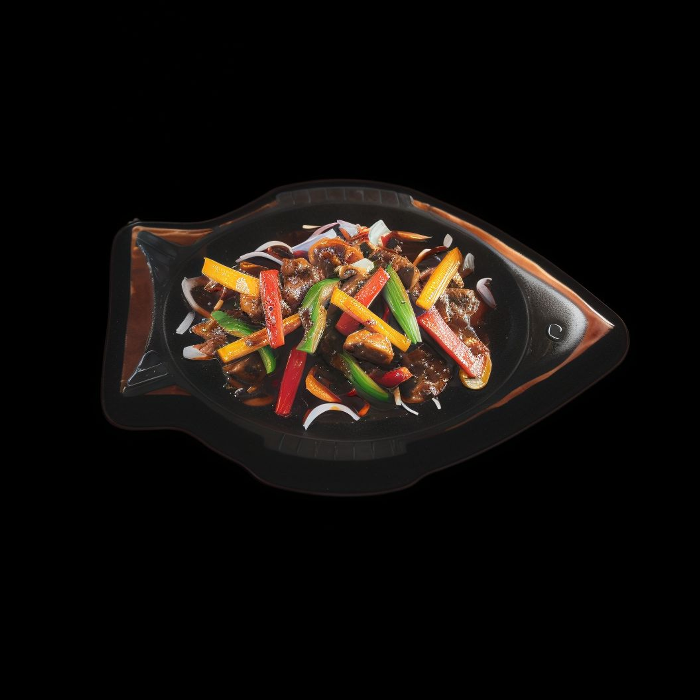 Teppanyaki Angus Beef With Pepper Sauce