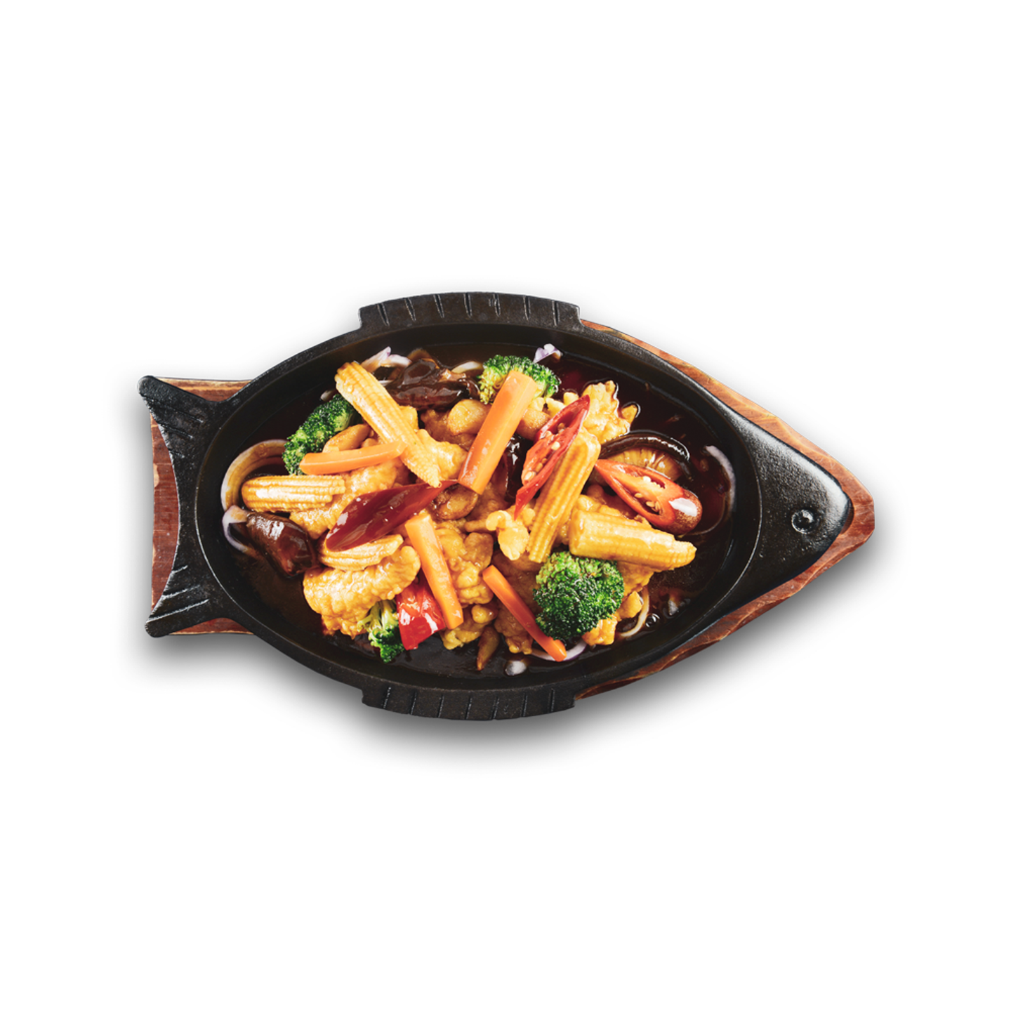 Teppanyaki Fish Fillet With Oyster Sauce