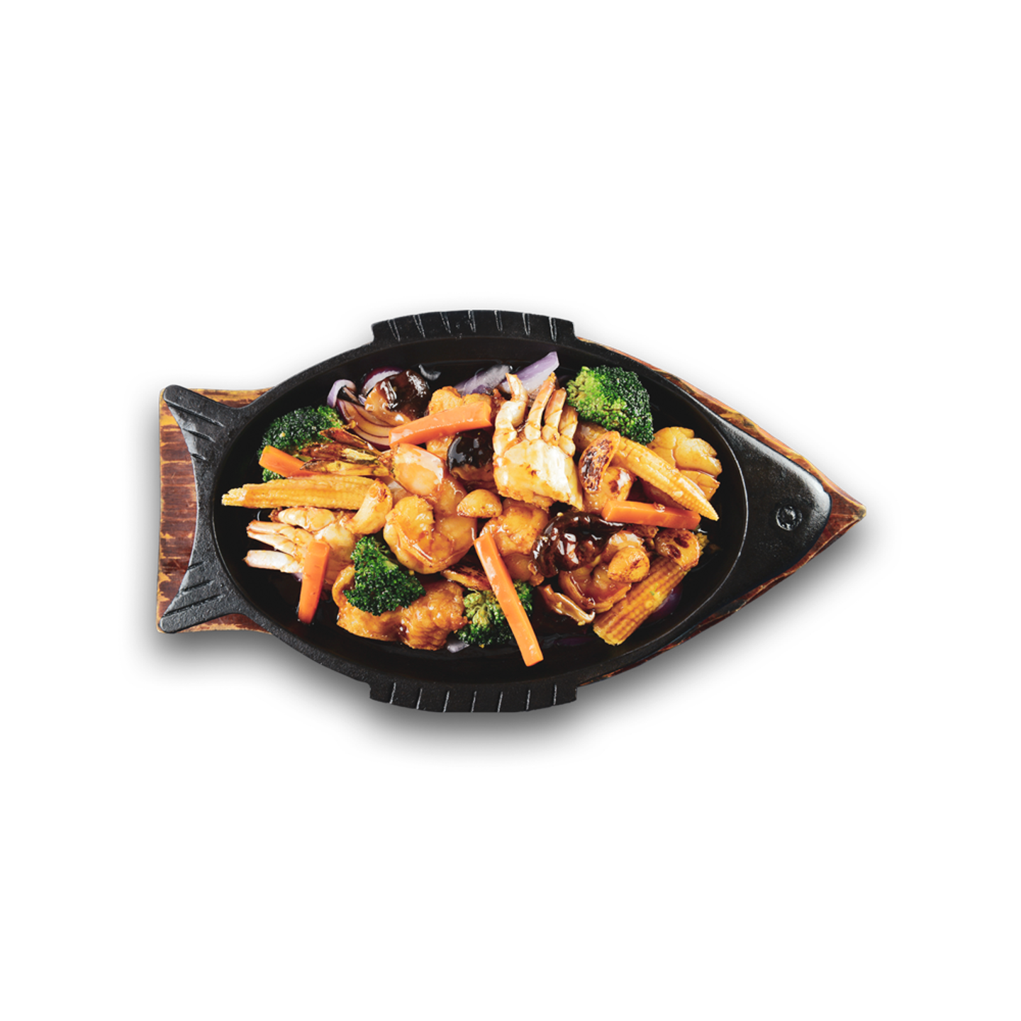 تبنياكي اكلات بحرية بصلصة المحار