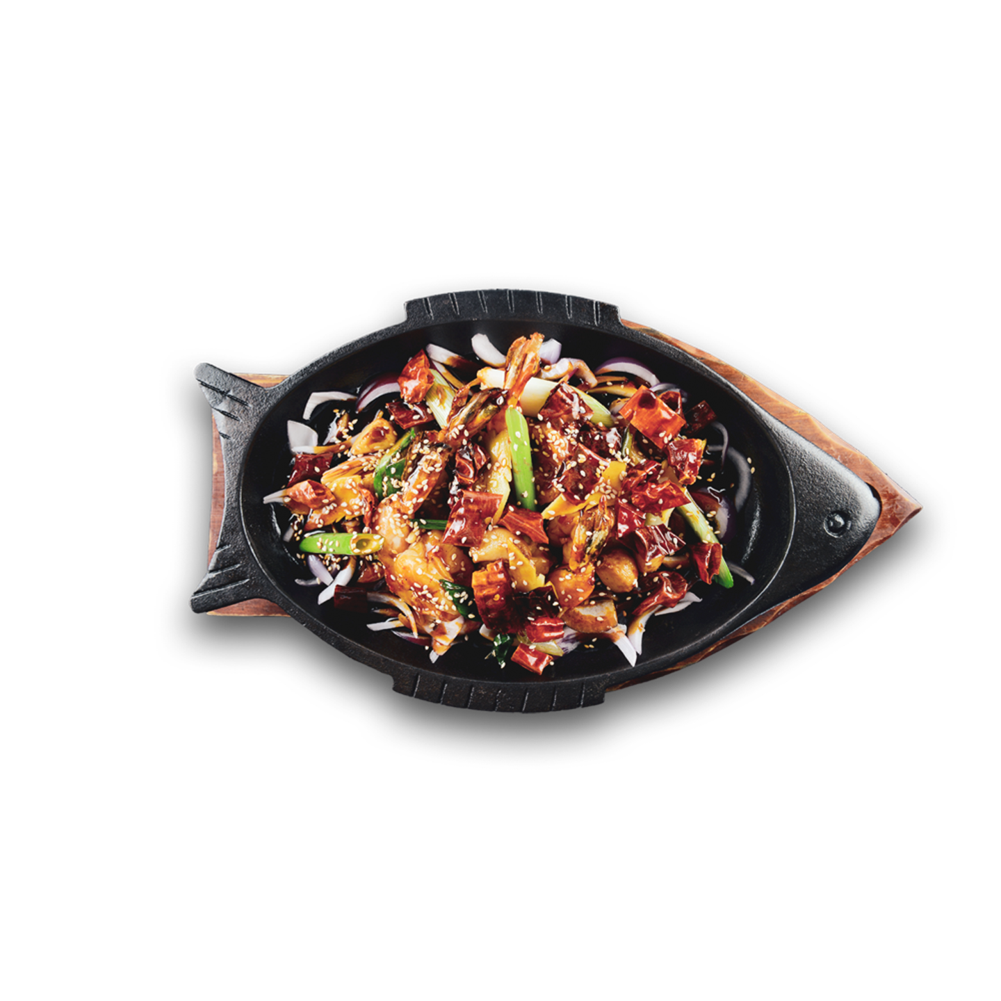 Smoked Prawn Tappanyaki With Chili