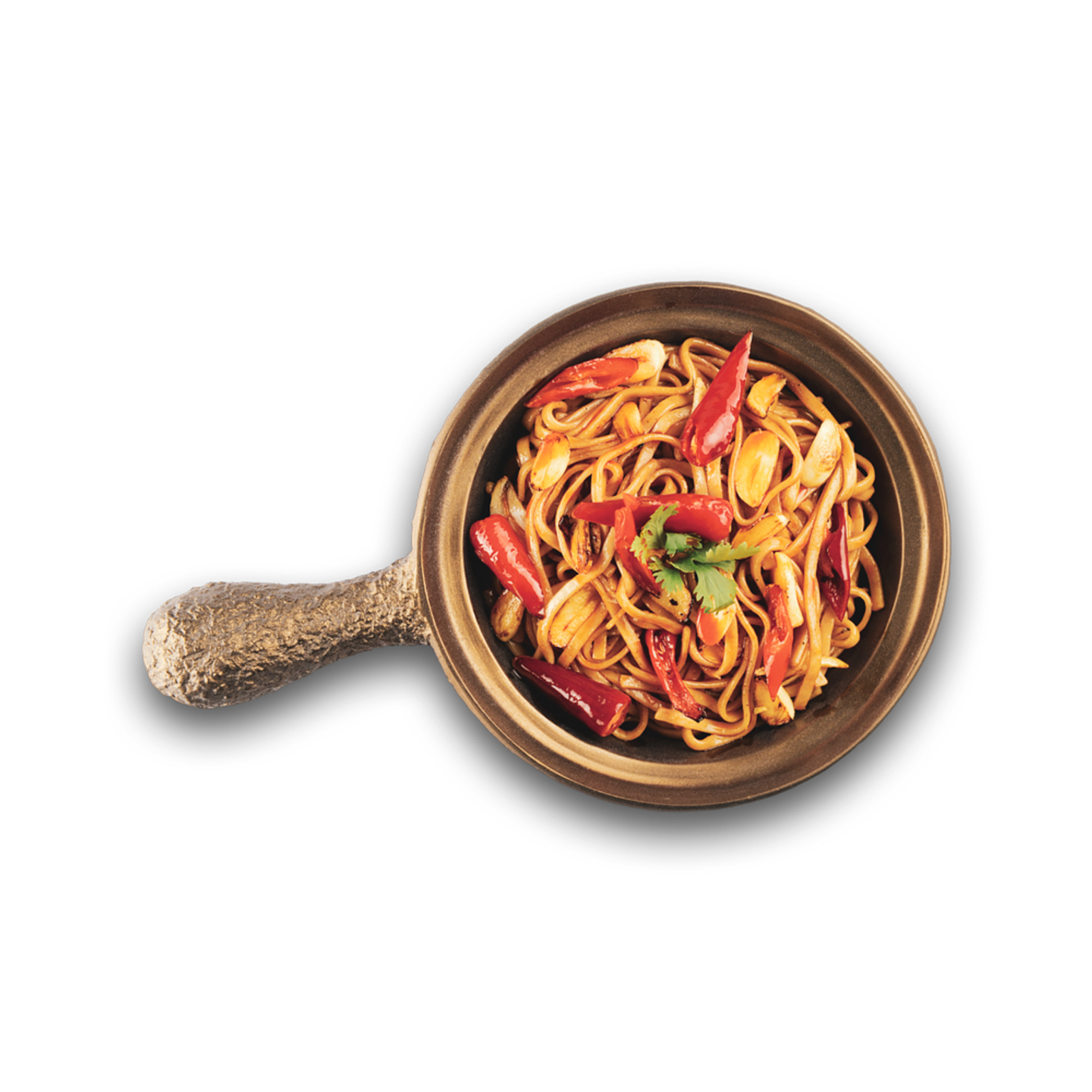 Roasted Noodles With Black Peppercorn Sauce