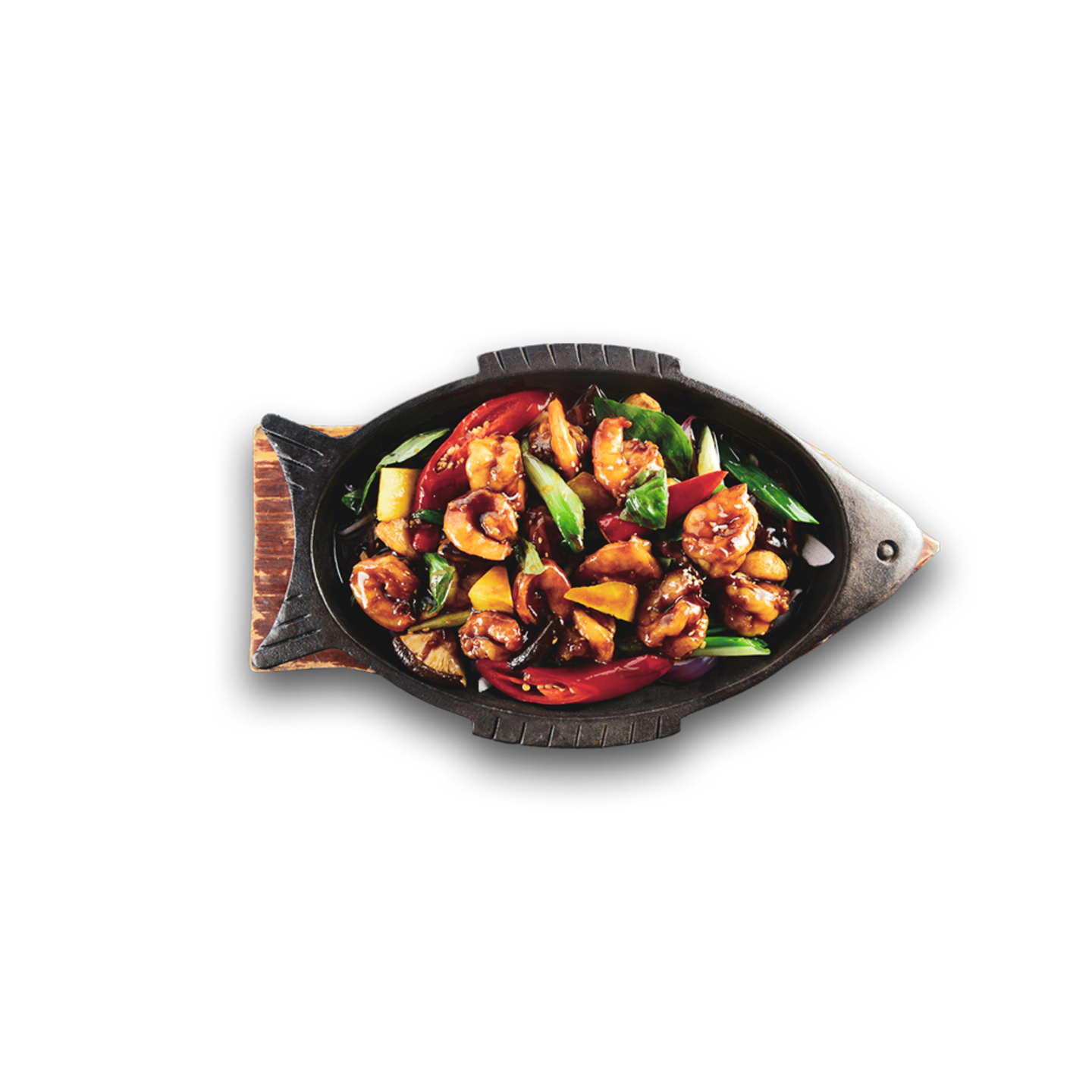 Shrimp Teppanyaki With Teriyaki Sauce