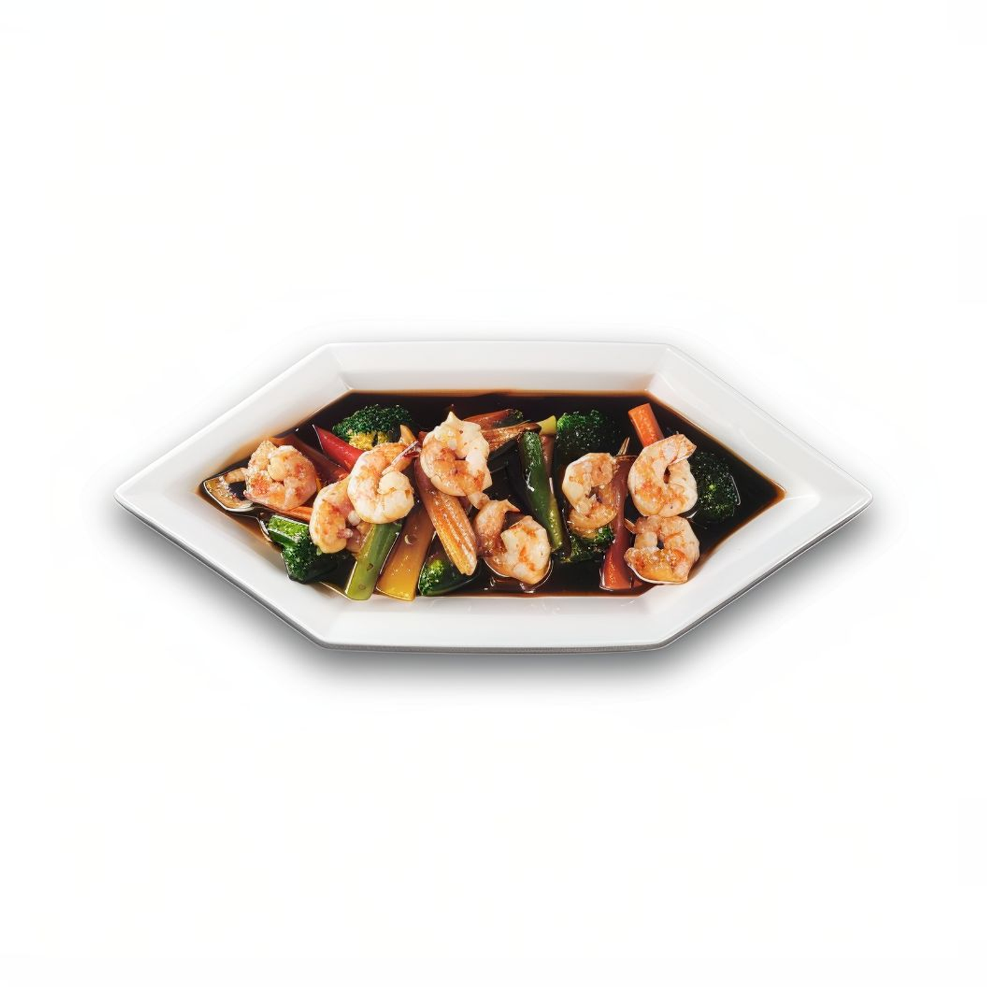 Fried Vegetables With Shrimp