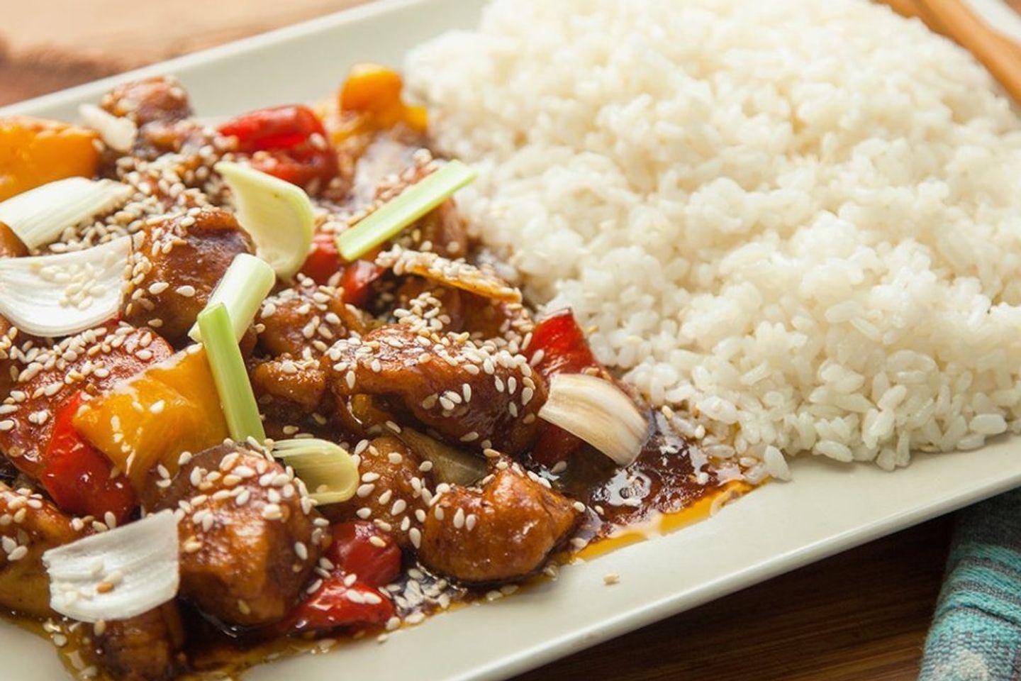 Chinese Rice And Vegetables