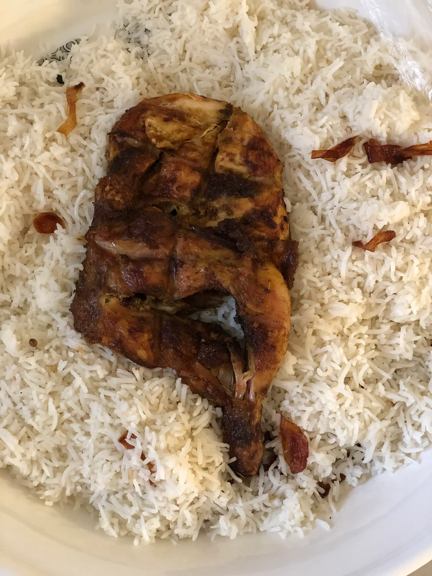 نص دجاج شواية رز بشاوري