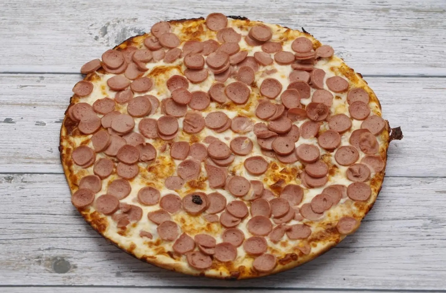 Hot Dog Pizza