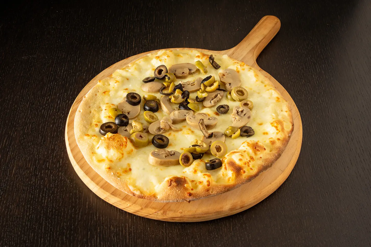 Mushroom Cheese With Olives