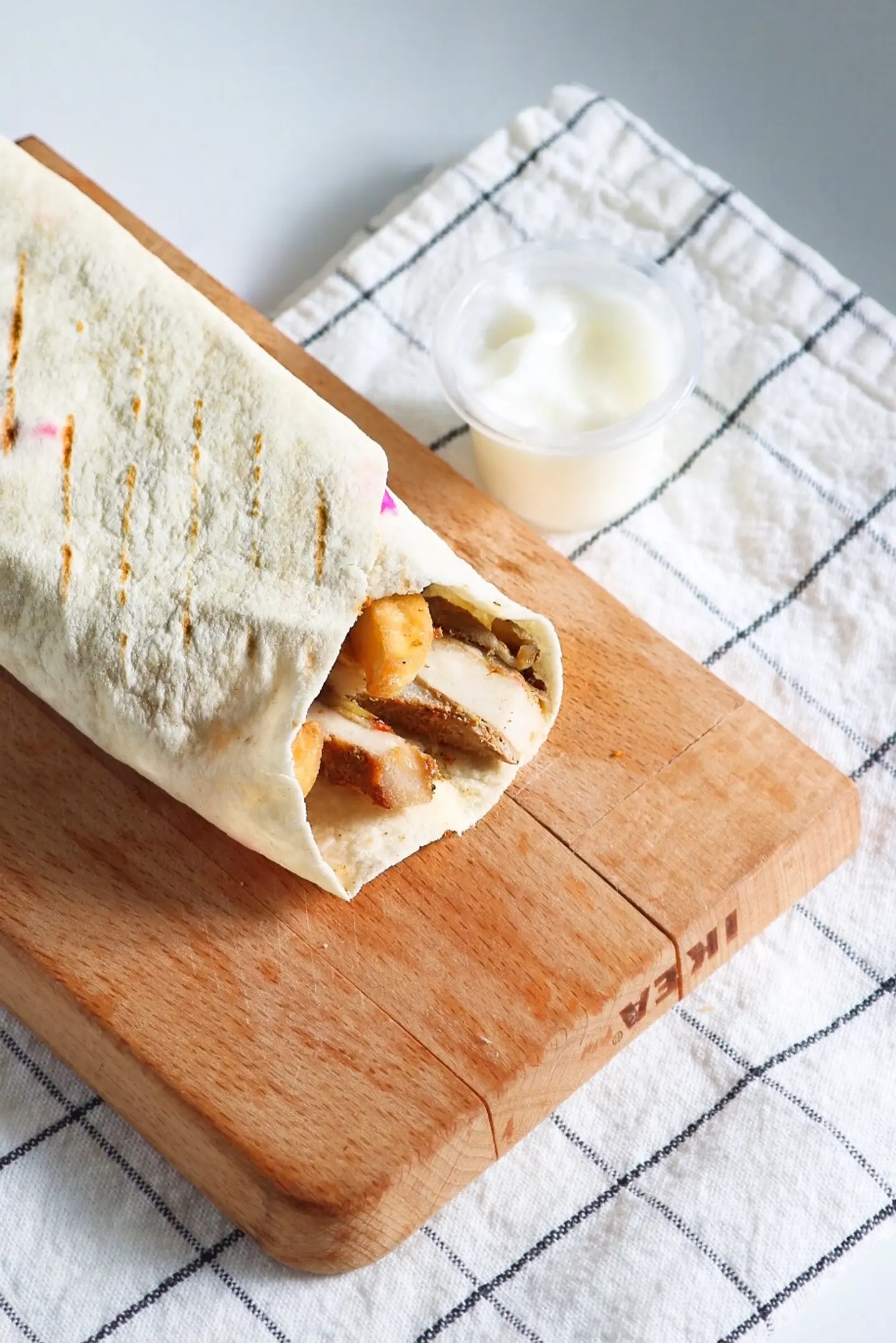 ساندوتش شاورما كبير