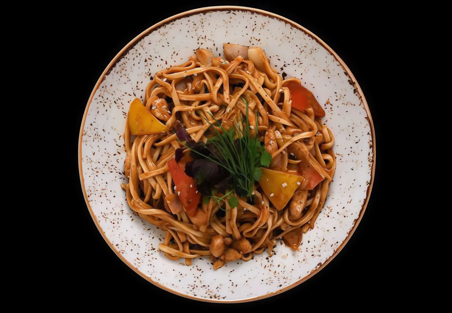 Chicken Peanut Noodles