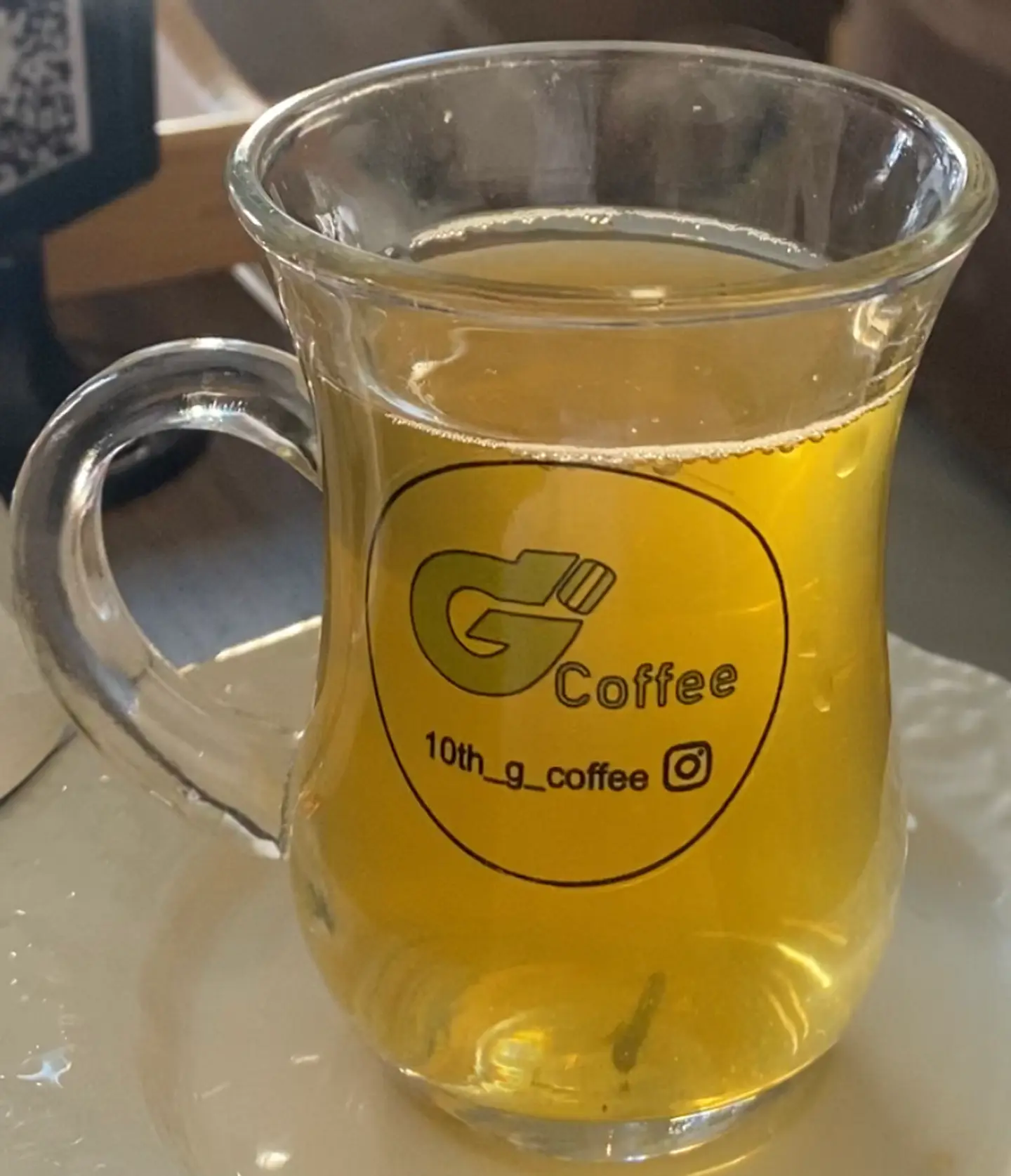 كوب شاي اخضر سفري