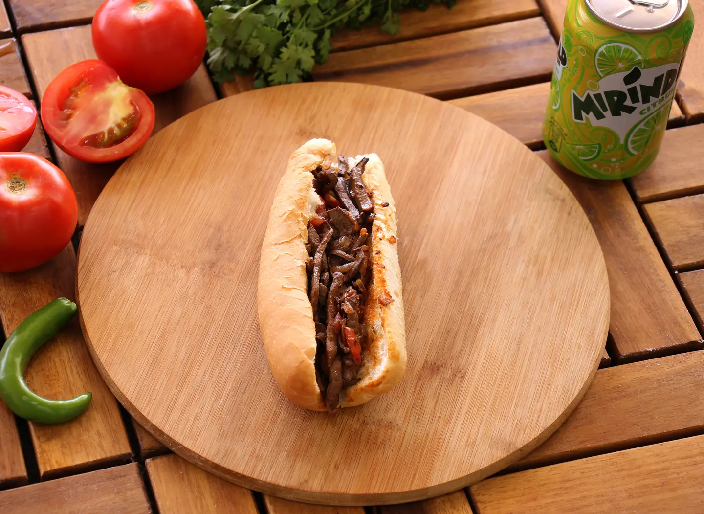 Lamb Liver Sandwich