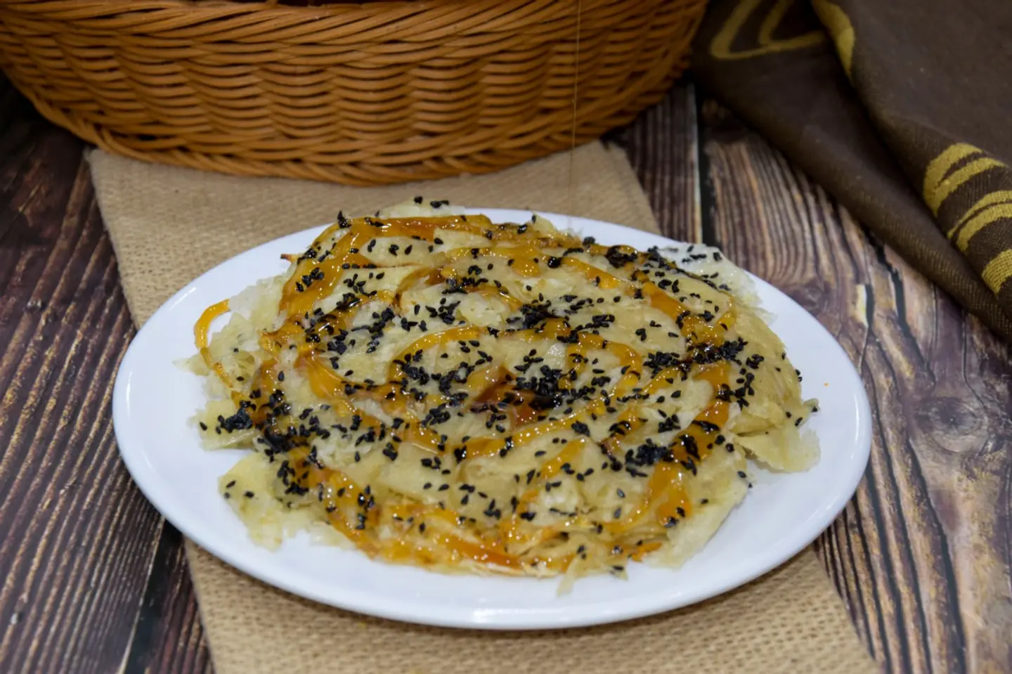 خبز رطب سمن عسل
