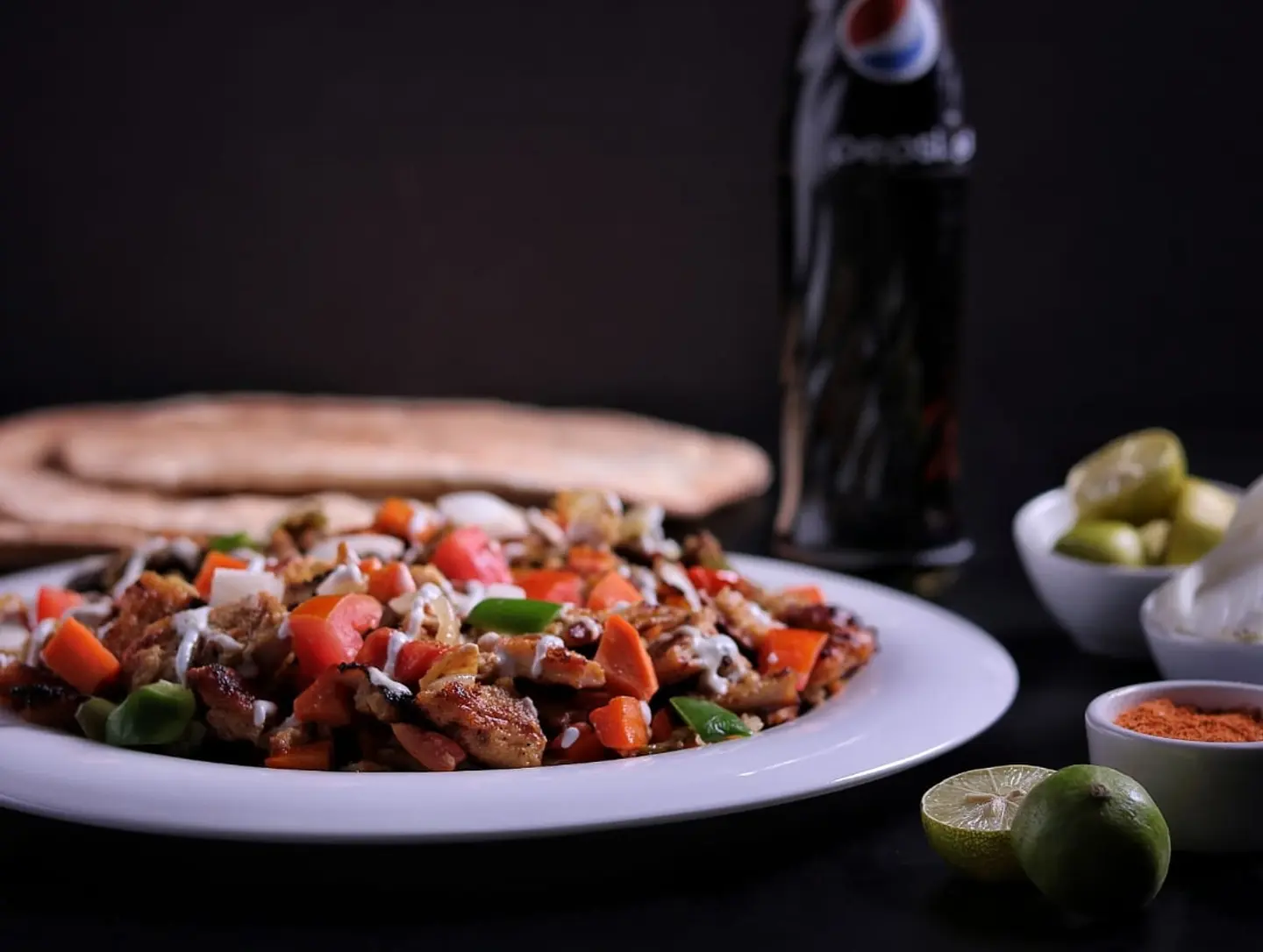 Chicken Madfoon Sereh With Vegetables