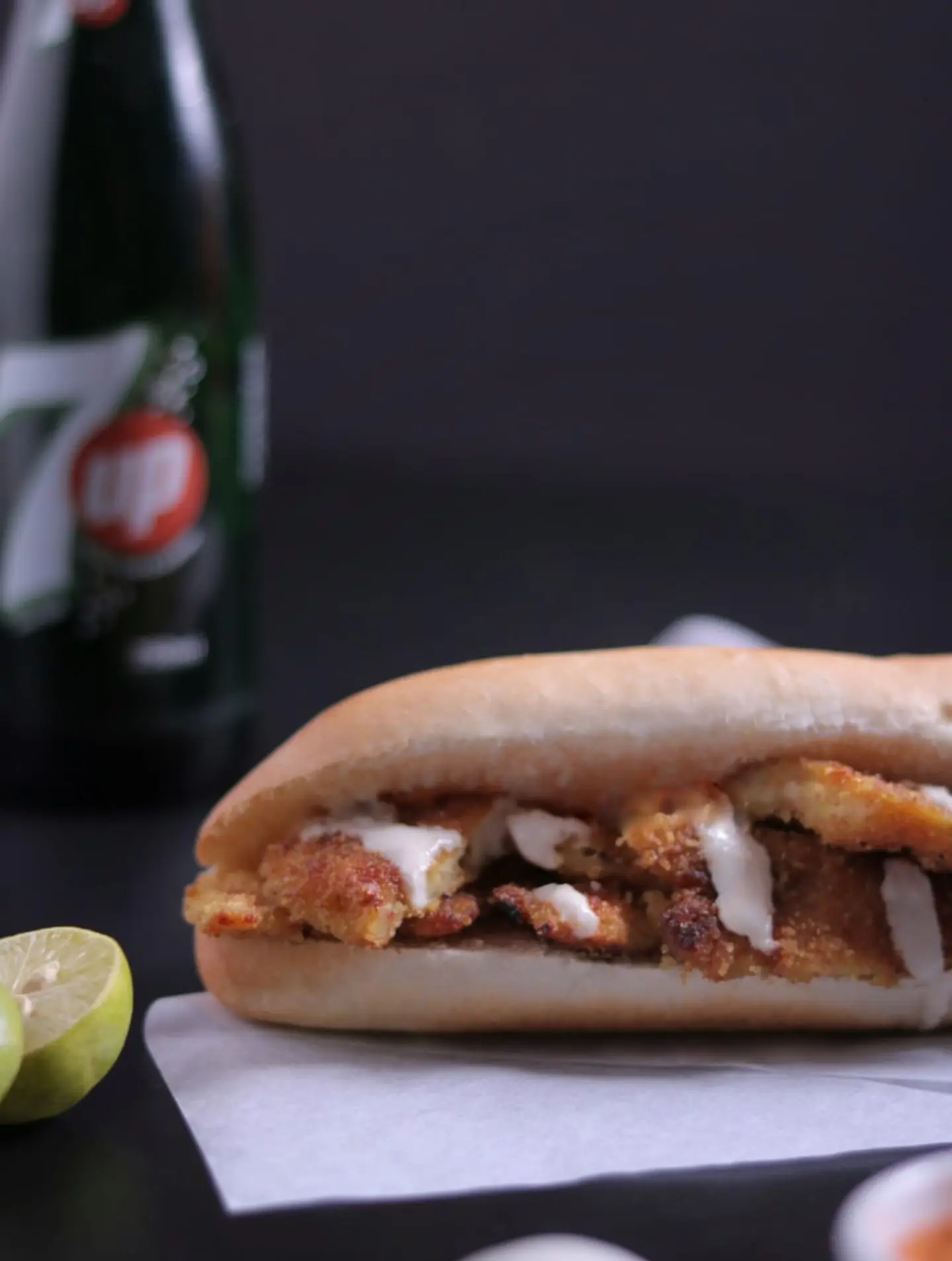 Chicken Sereh Sandwich