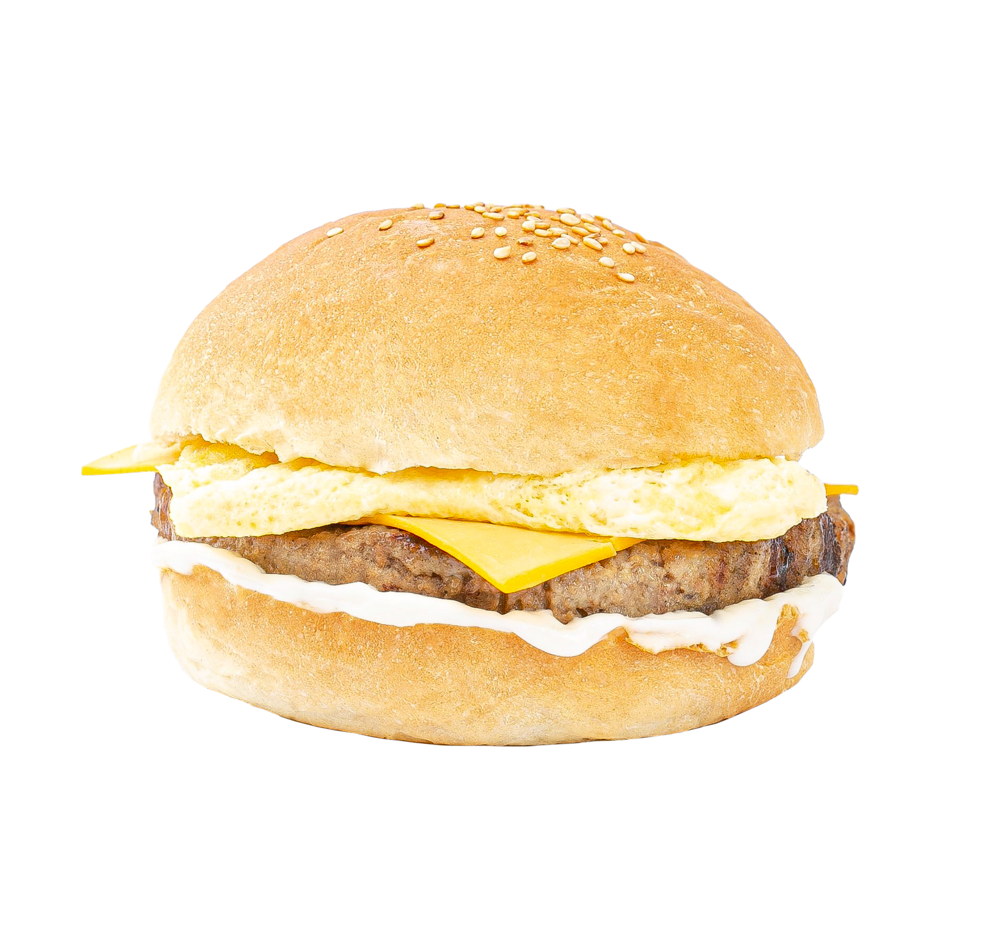 Beef And Egg Burger