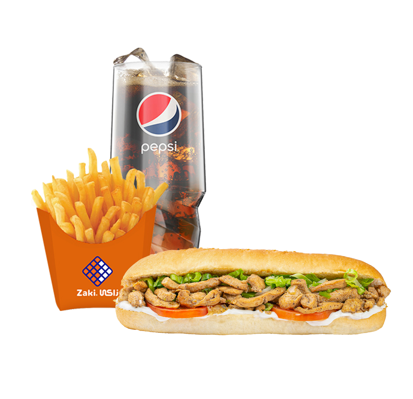 Chicken Junior Zaki Meal