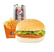 وجبة برجر دجاج