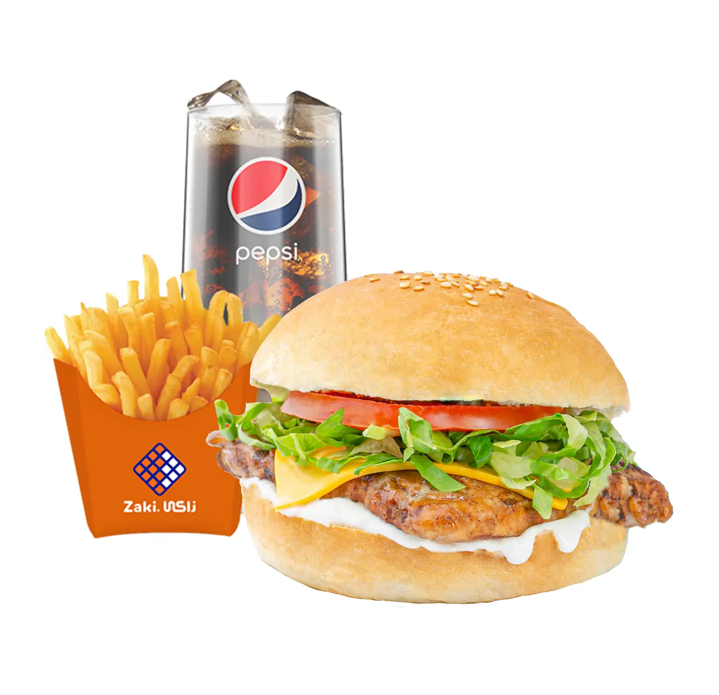 Zaki Chick Fillet Meal