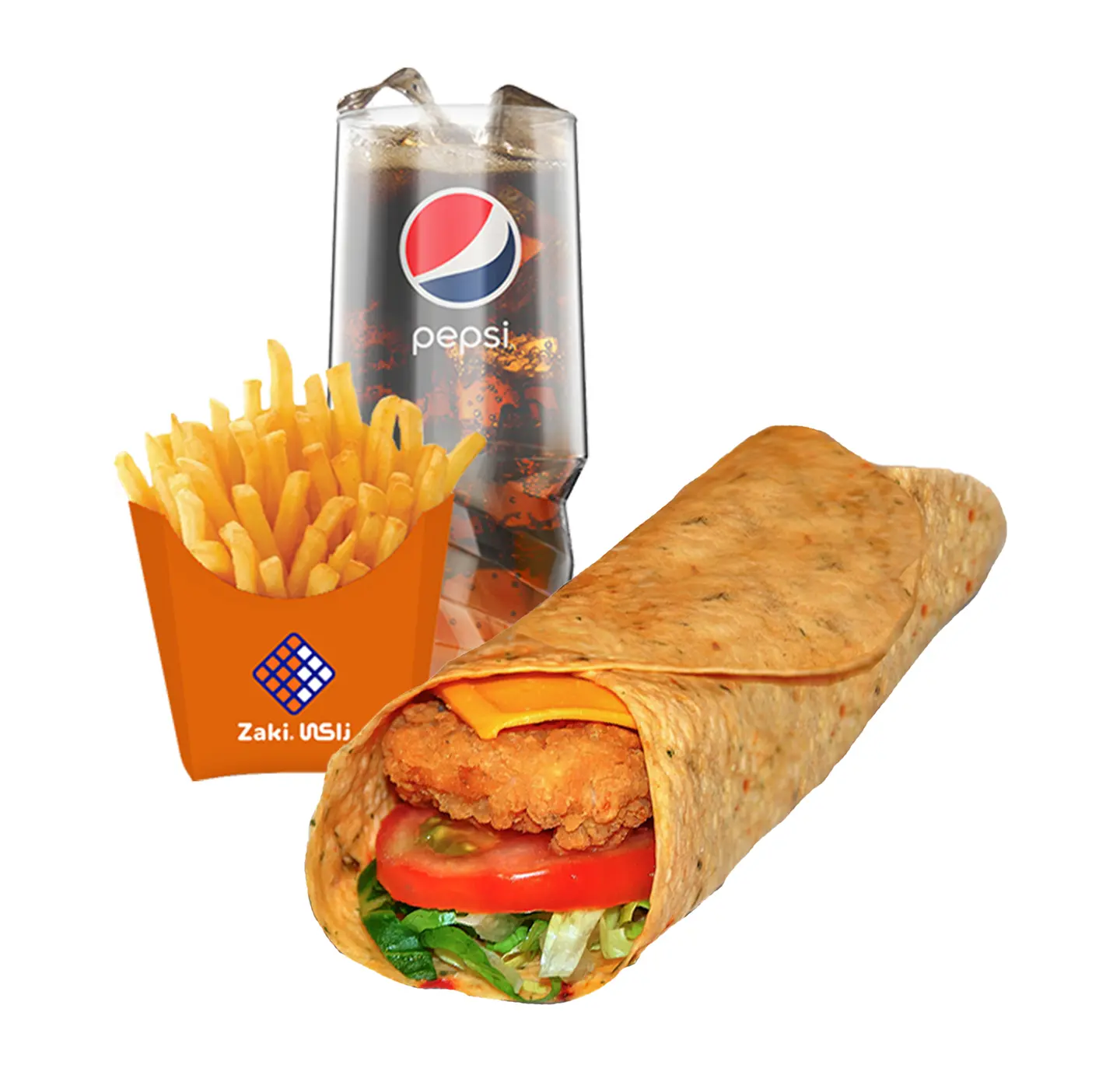 Chicken Wrap Meal