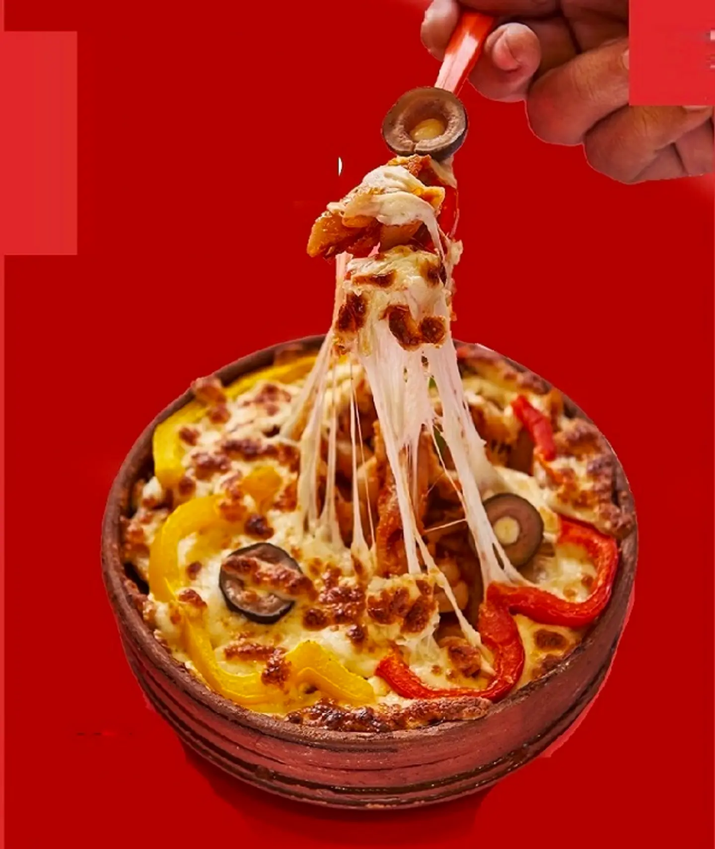 طاجن مكرونة بالموزاريلا