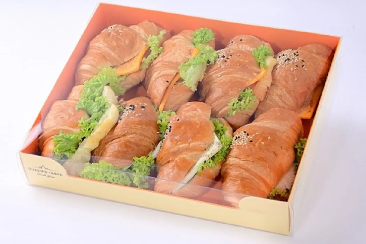 A Plate Of Mini Stuffed Croissants  38