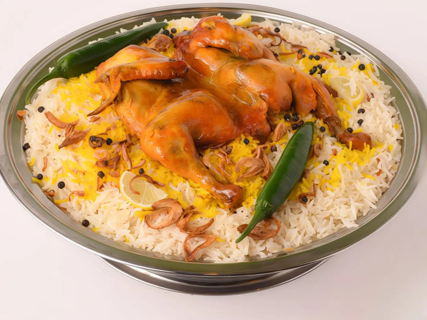 مندي دجاجة كاملة