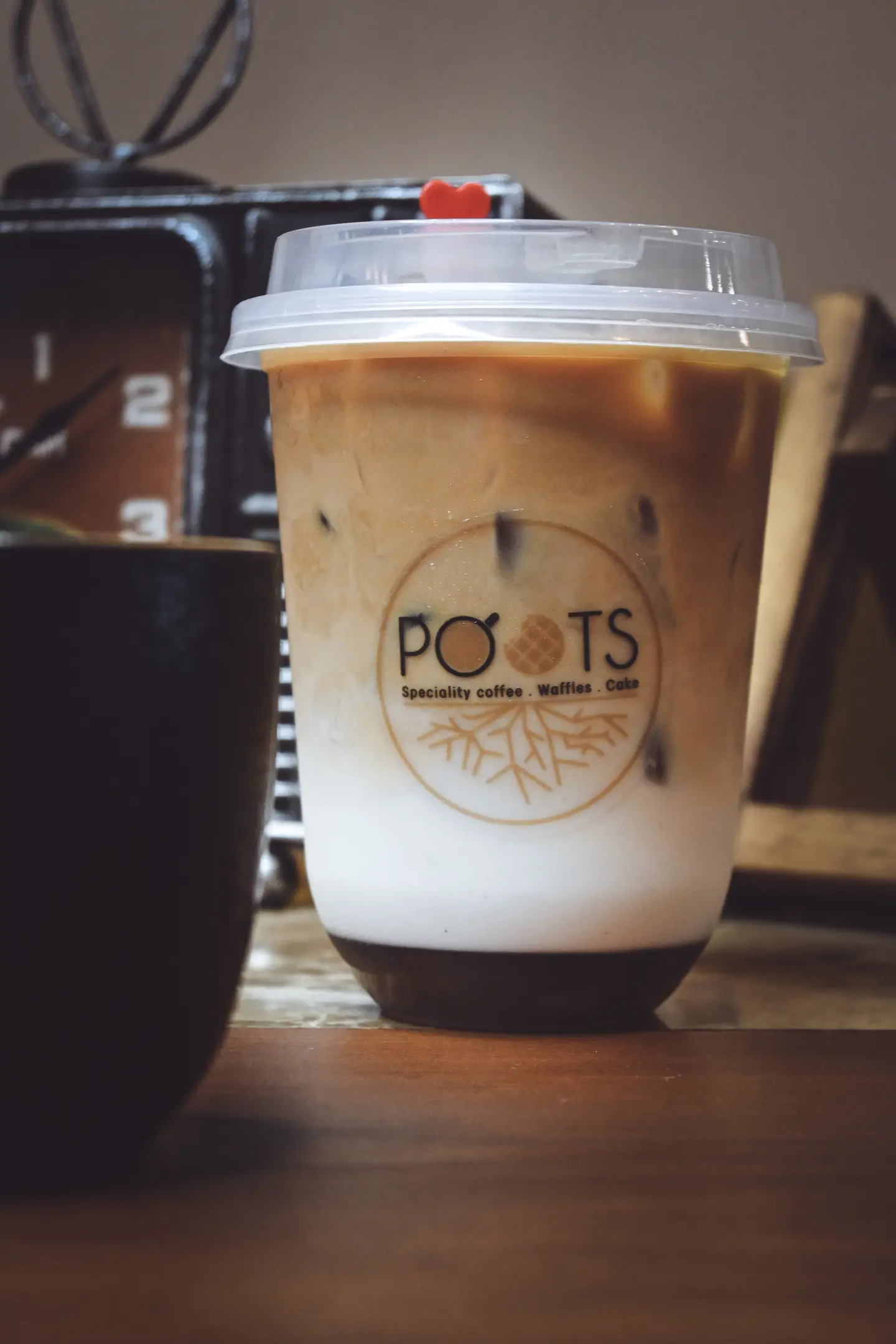 Iced Saffron Latte
