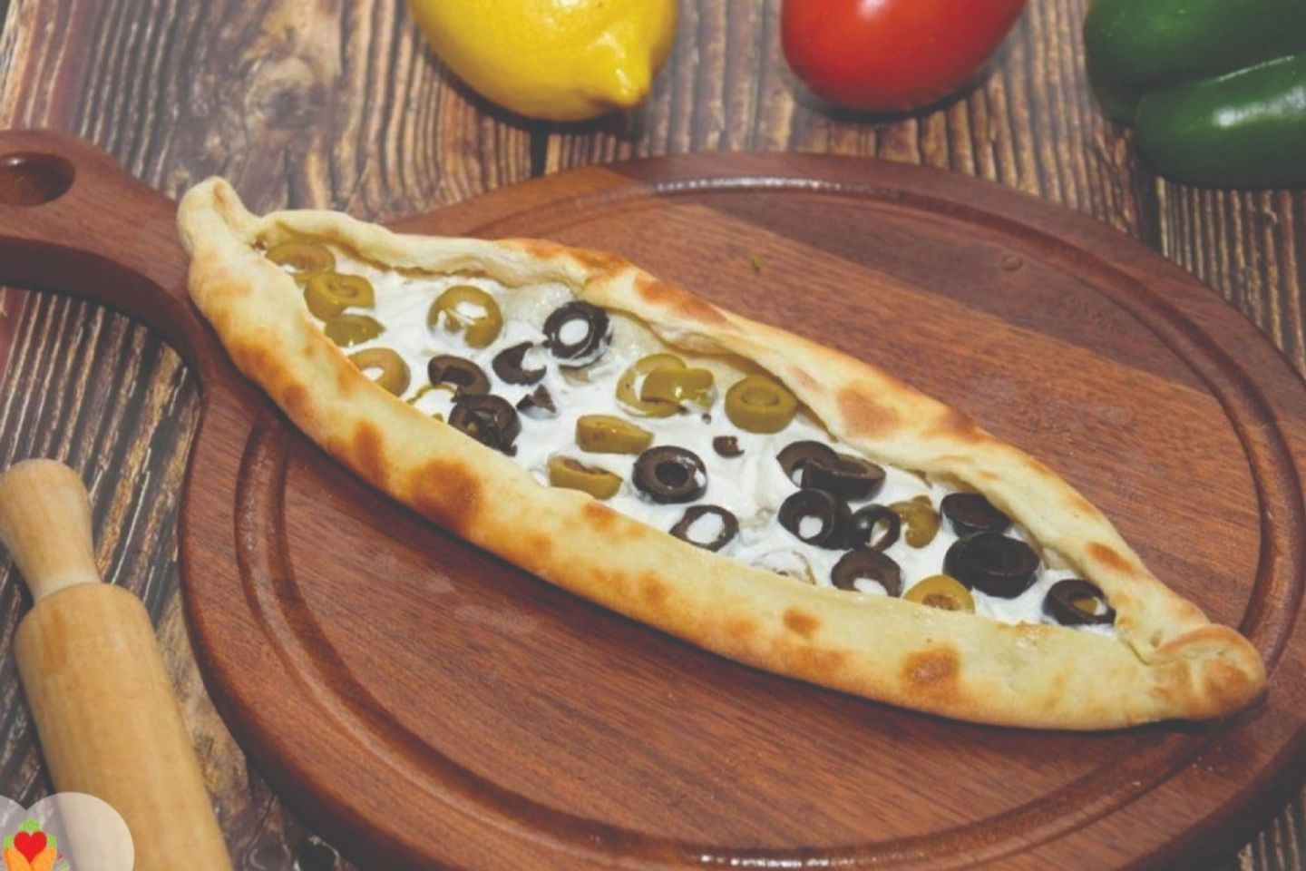 فطيرة لبنة زيتون