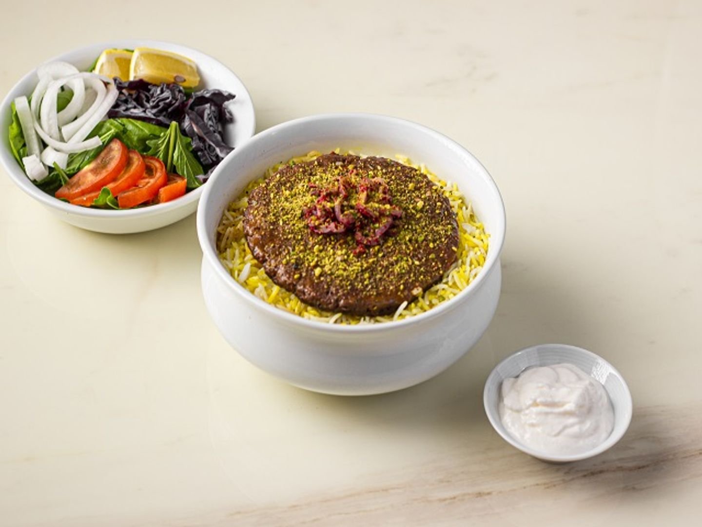 كباب اربيل بالزعفران