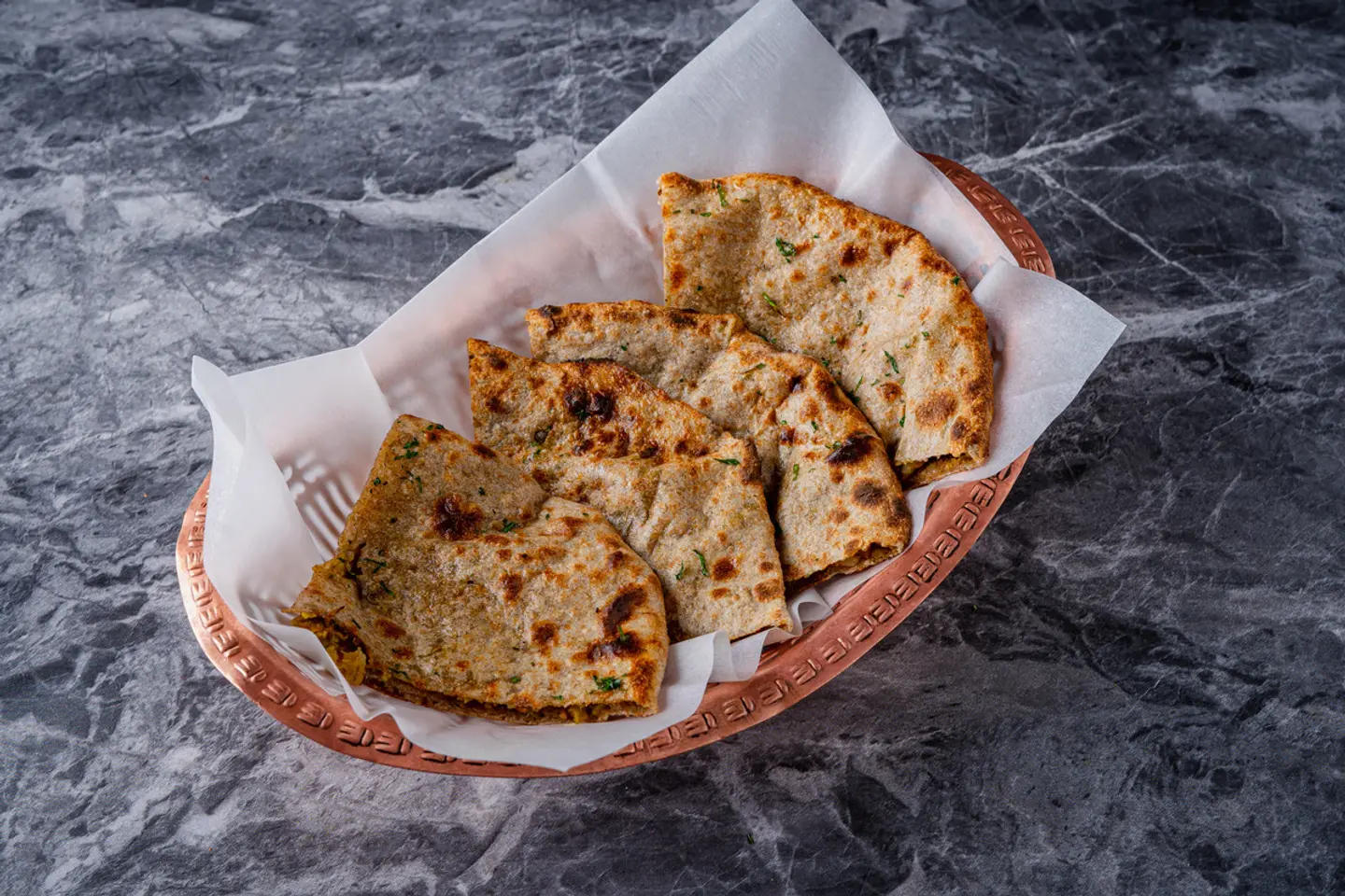 Vegetables Paratha