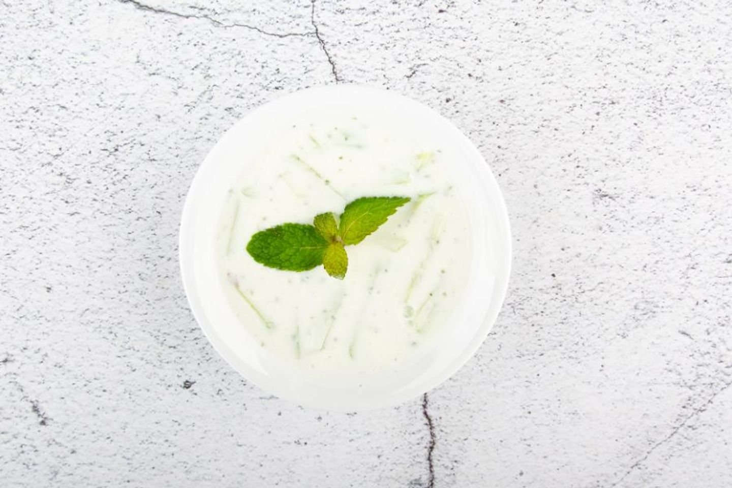 Cucumber With Laban Salad