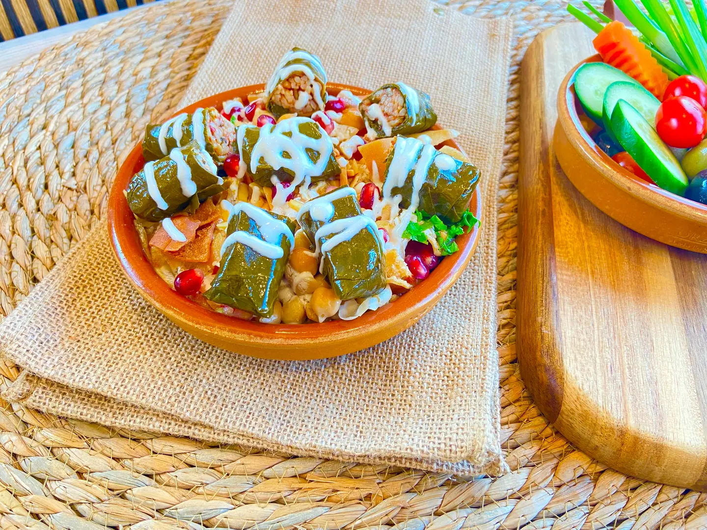 فتة ورق عنب