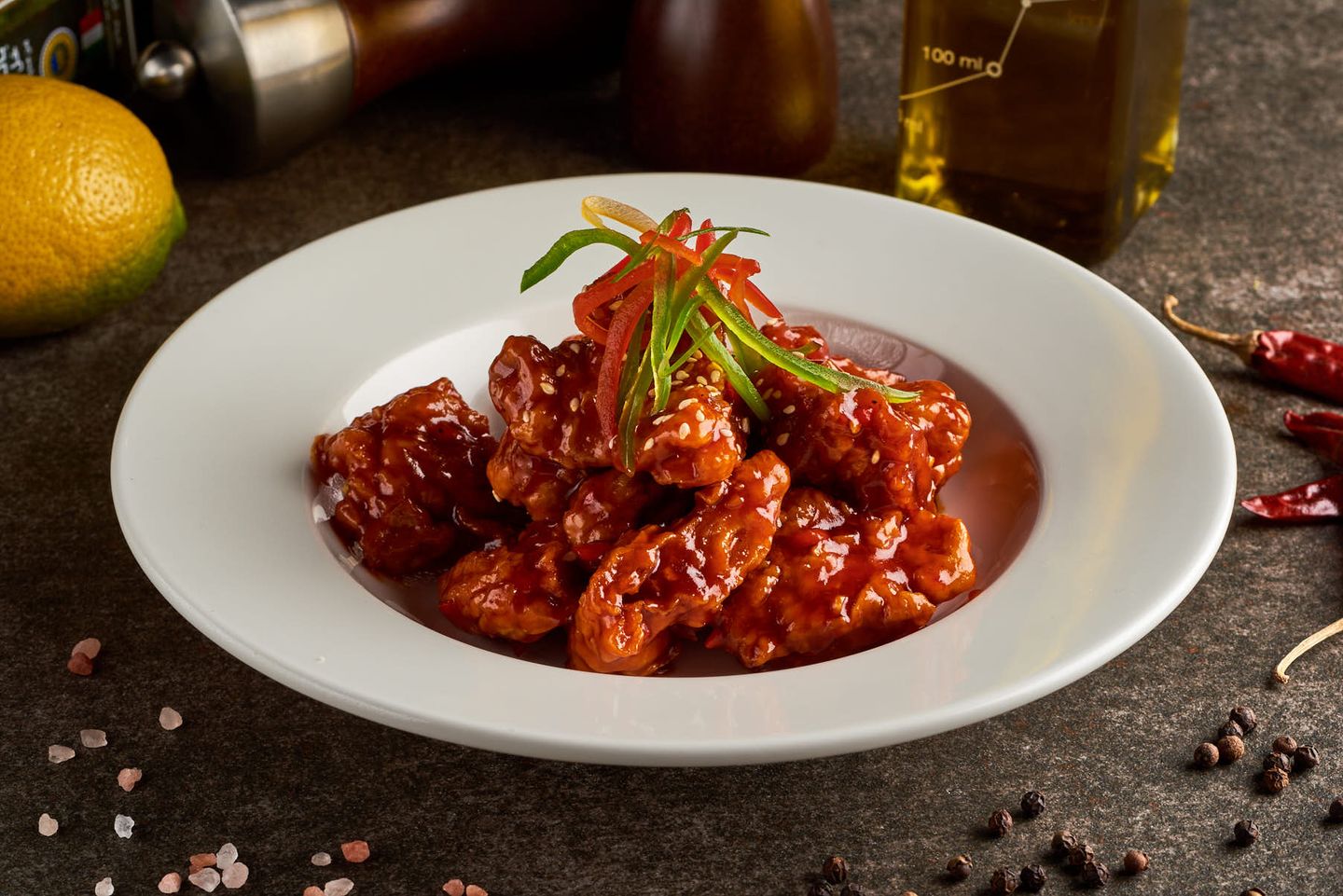 Sweet And Spicy Crispy Chicken