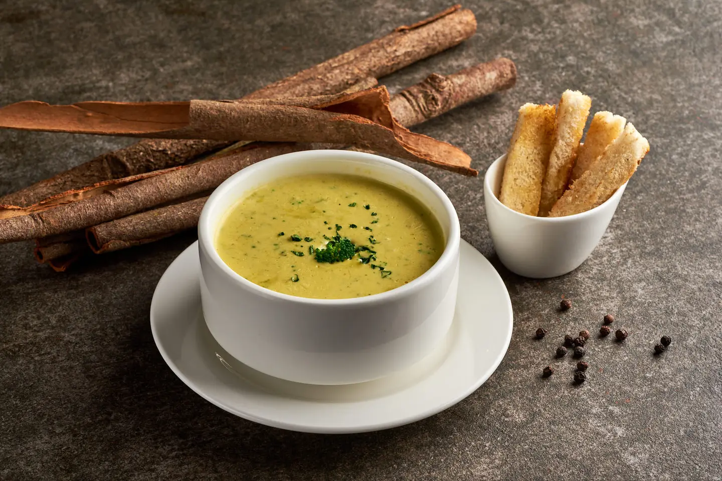 شوربة بروكلي وشيدر