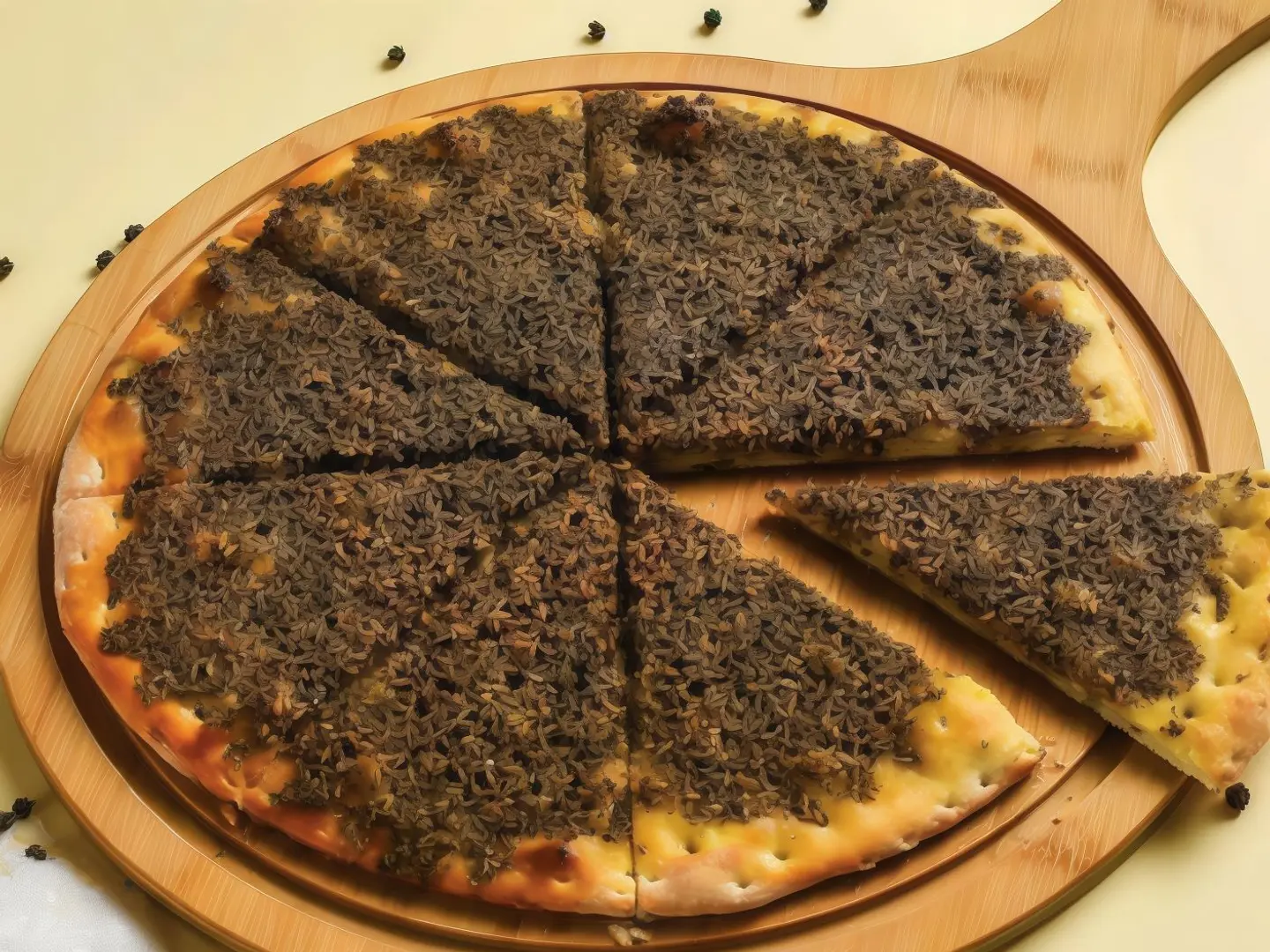 فطيرة  زعتر