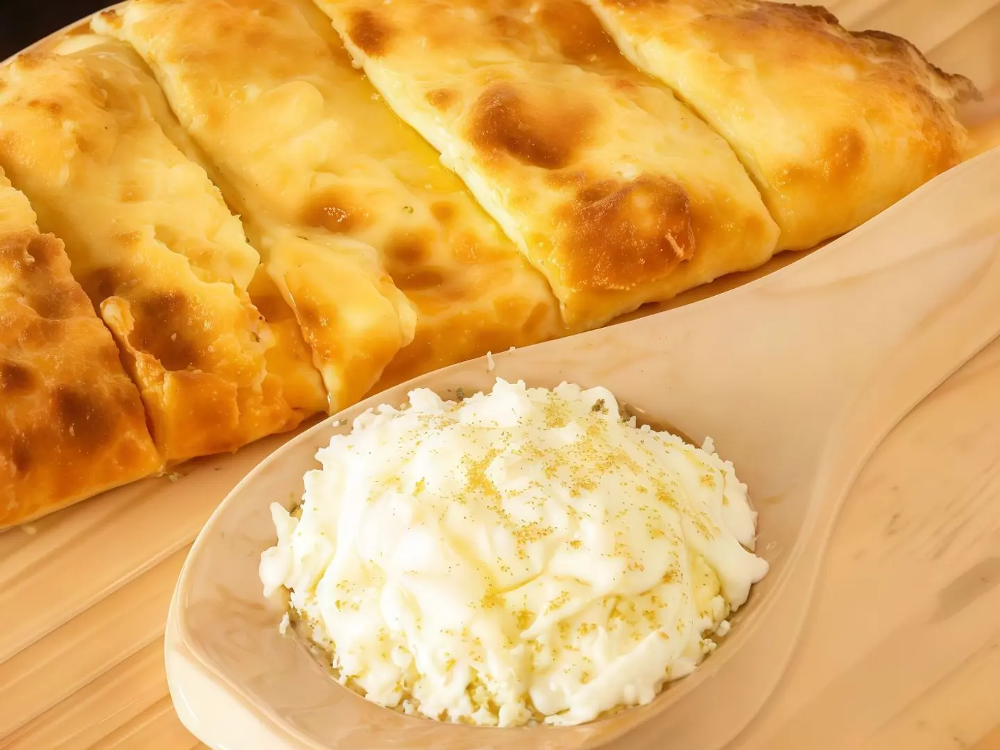 فطيرة عرائس جبنة باللبنة