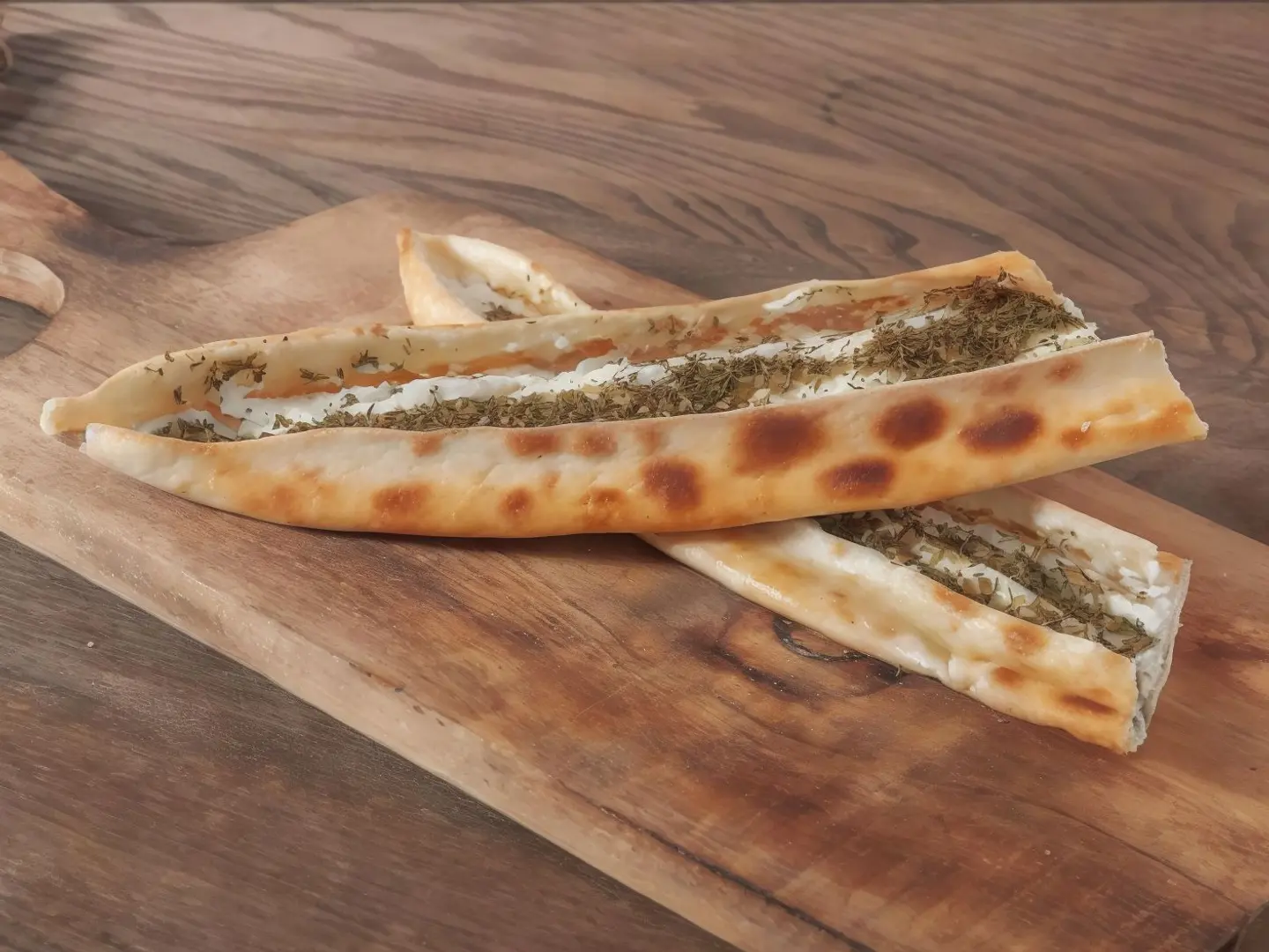 فطيرة لبنة بالزعتر