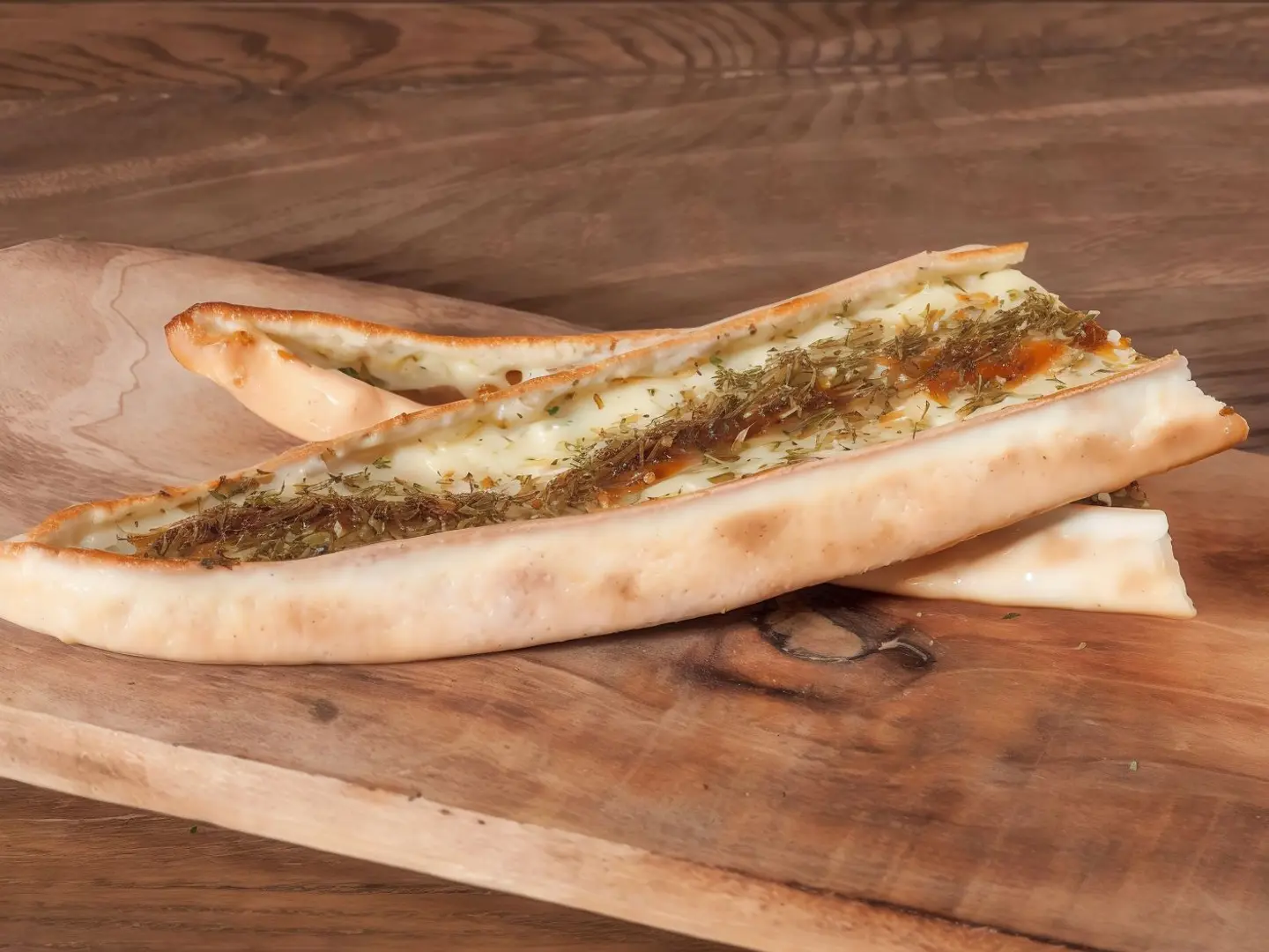 فطيرة جبنة بالزعتر