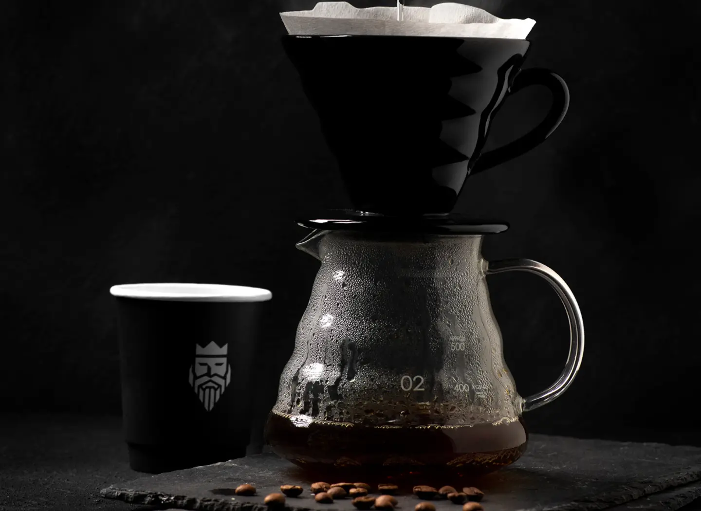 V60 Drip Coffee Cold