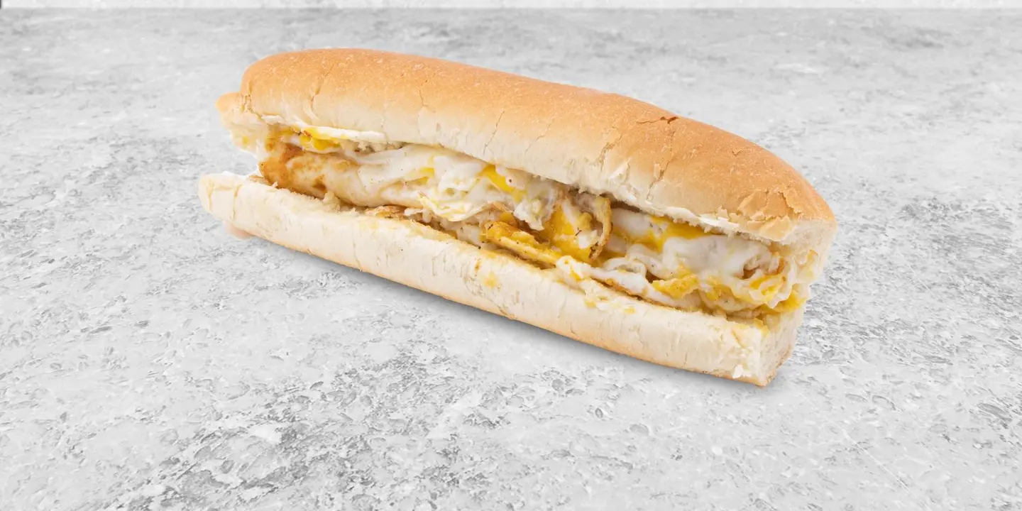 Plain Fried Egg Sandwich