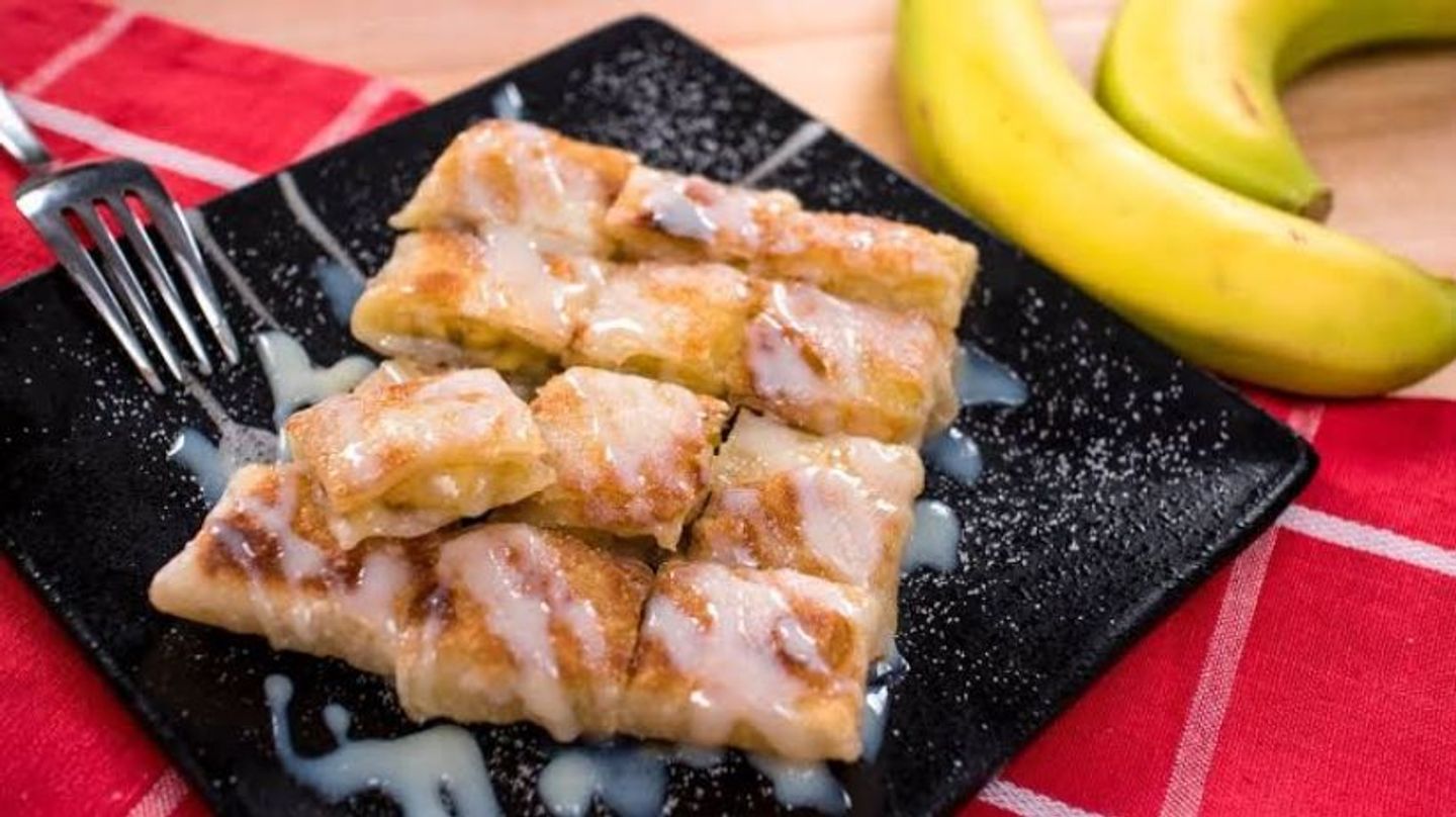 مطبق حلو بالموز